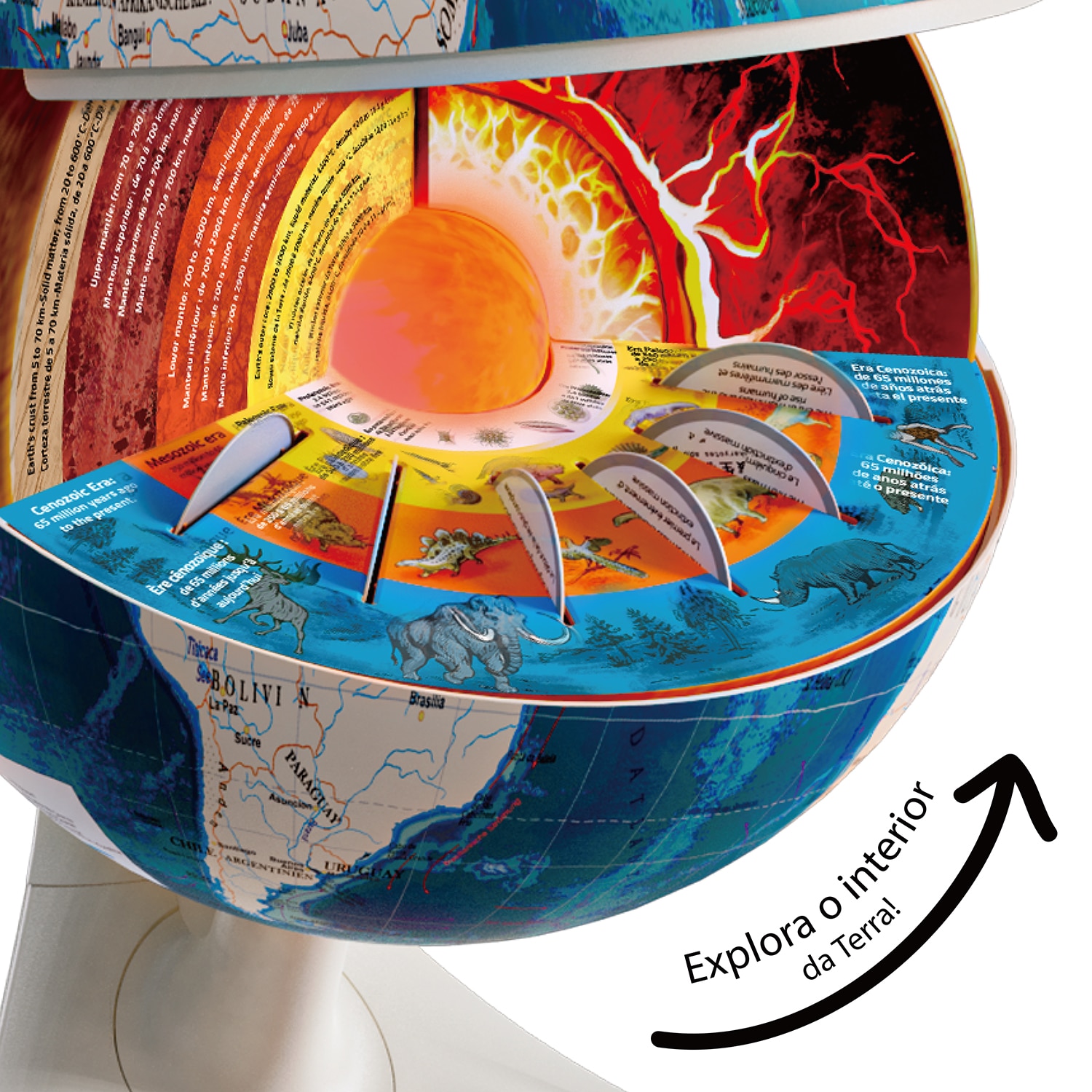 Globo Terraqueo Canal Science 14