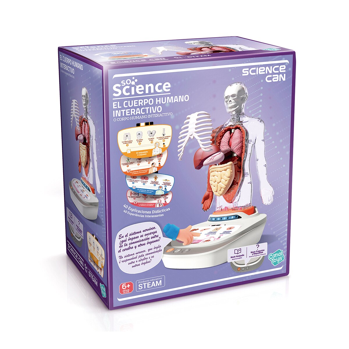 CANAL SCIENCE – Cuerpo Humano Vozpedia Canal Science.