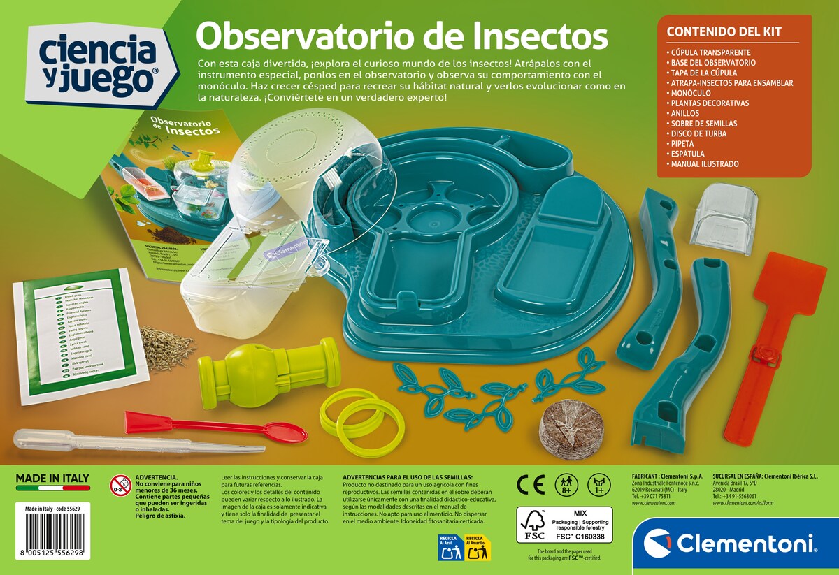 Observatorio de Insectos Clementoni 2