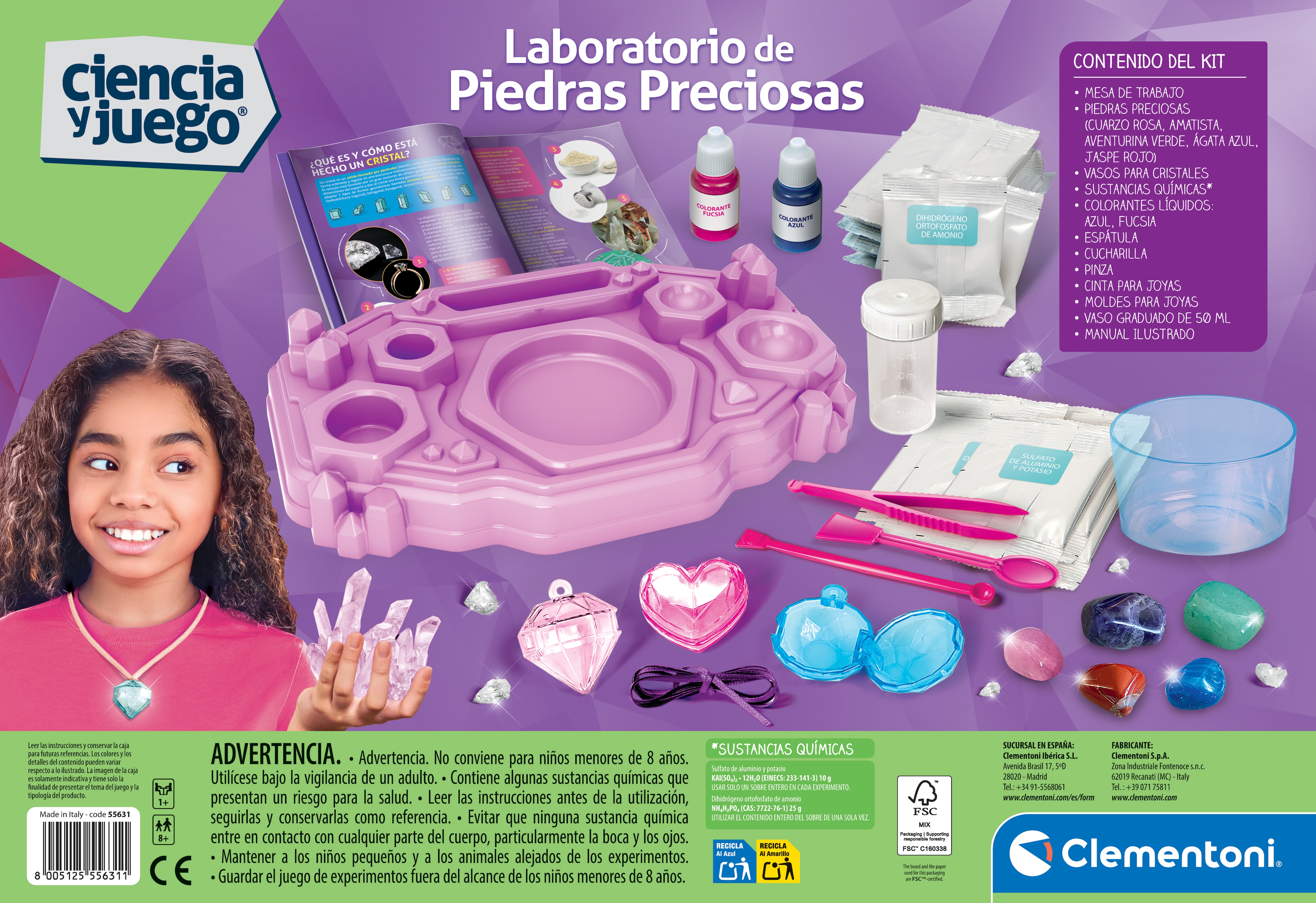 Laboratorio de Piedras Preciosas Clementoni 3