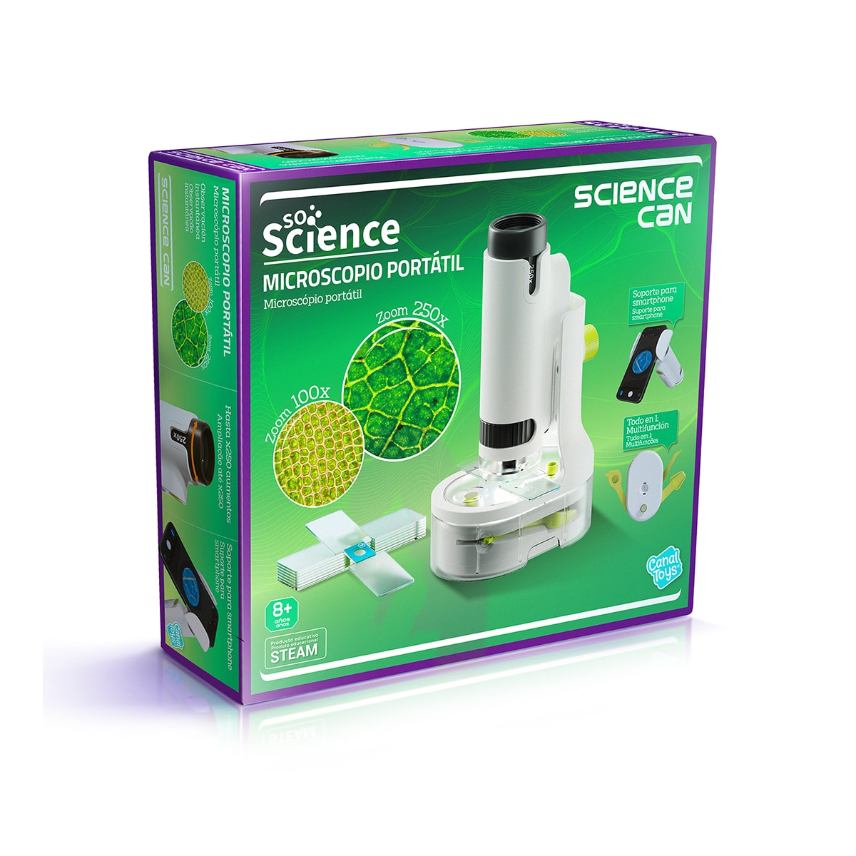 Microscopio Portátil So Science Canal Toys 2