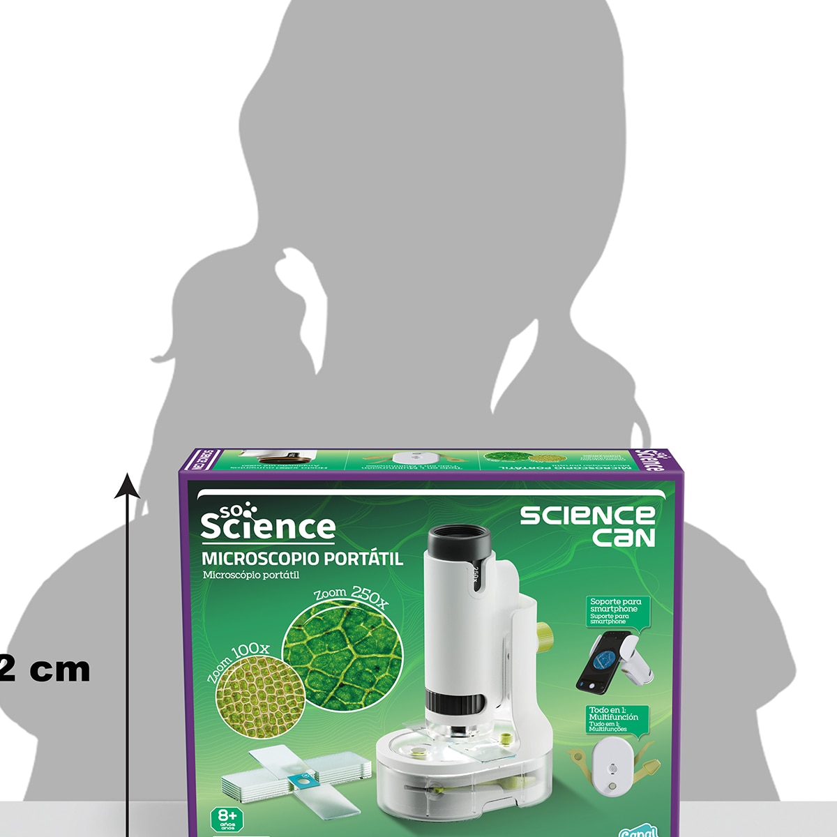Microscopio Portátil So Science Canal Toys 8