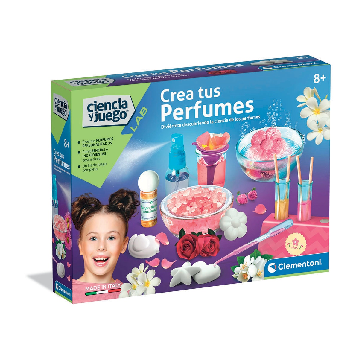 Clementoni - Juego Crea tus Perfumes Ciencia y Juego Clementoni.