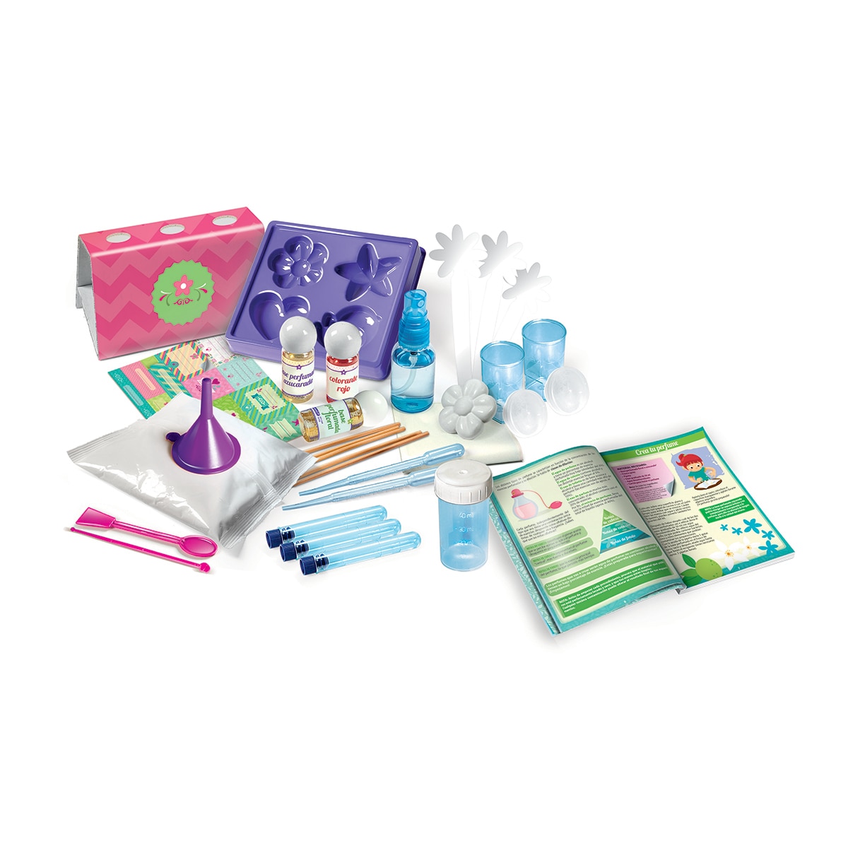 Juego Crea tus Perfumes Ciencia y Juego Clementoni 3