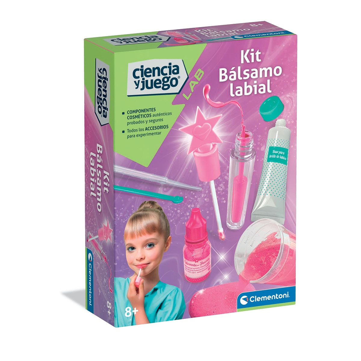 Imagen 0 de Juego Kit Bálsamo Labial Ciencia y Juego Clementoni