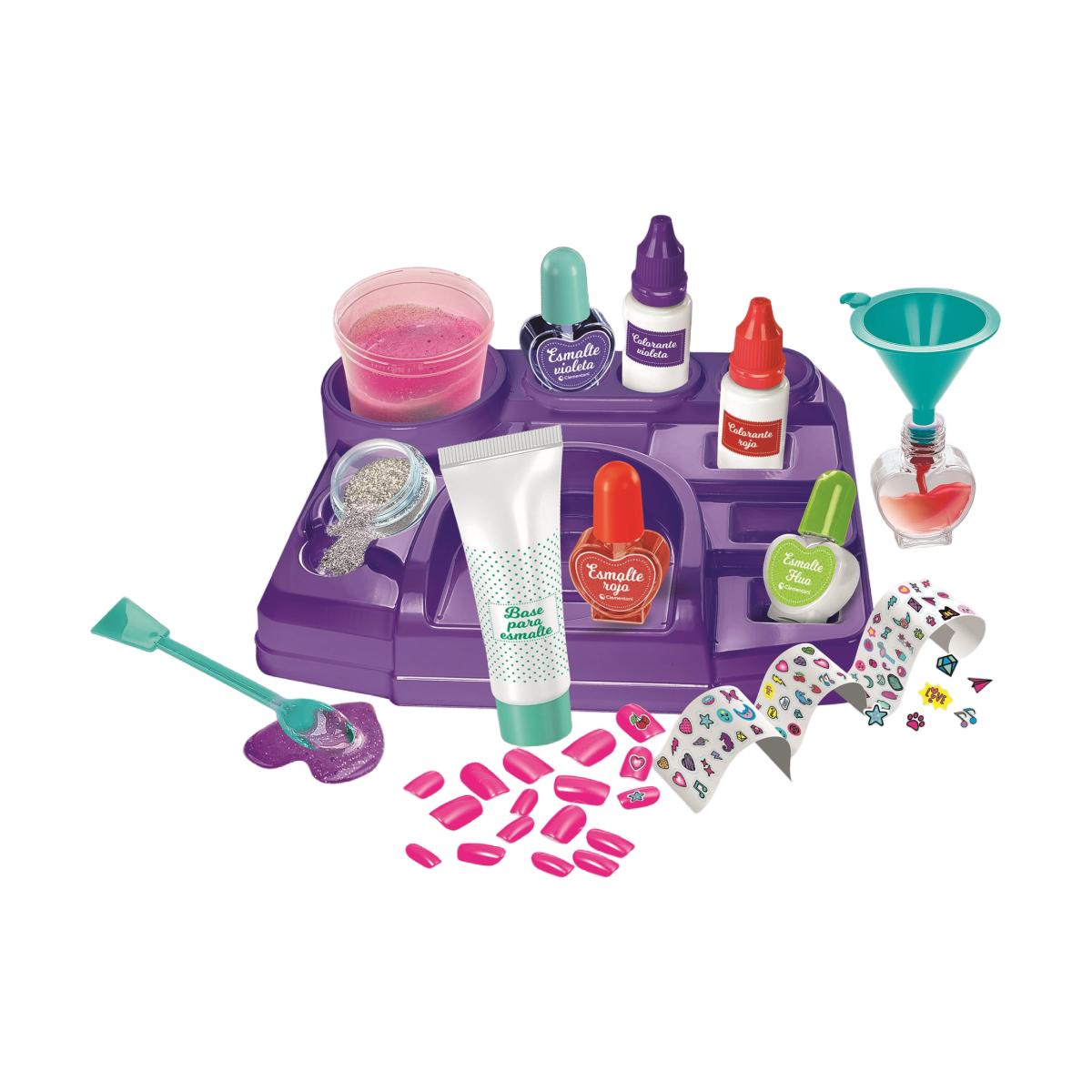 Juego Kit Esmaltes y Uñas Ciencia y Juego Clementoni 3