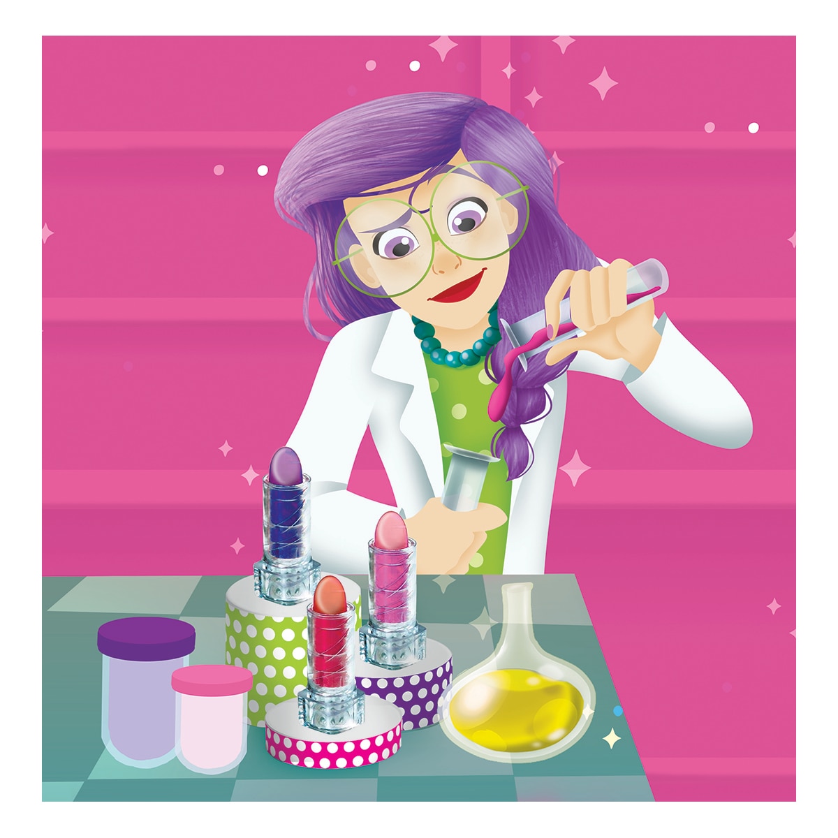 Juego Laboratorio de Pintalabios Ciencia y Juego Clementoni 6