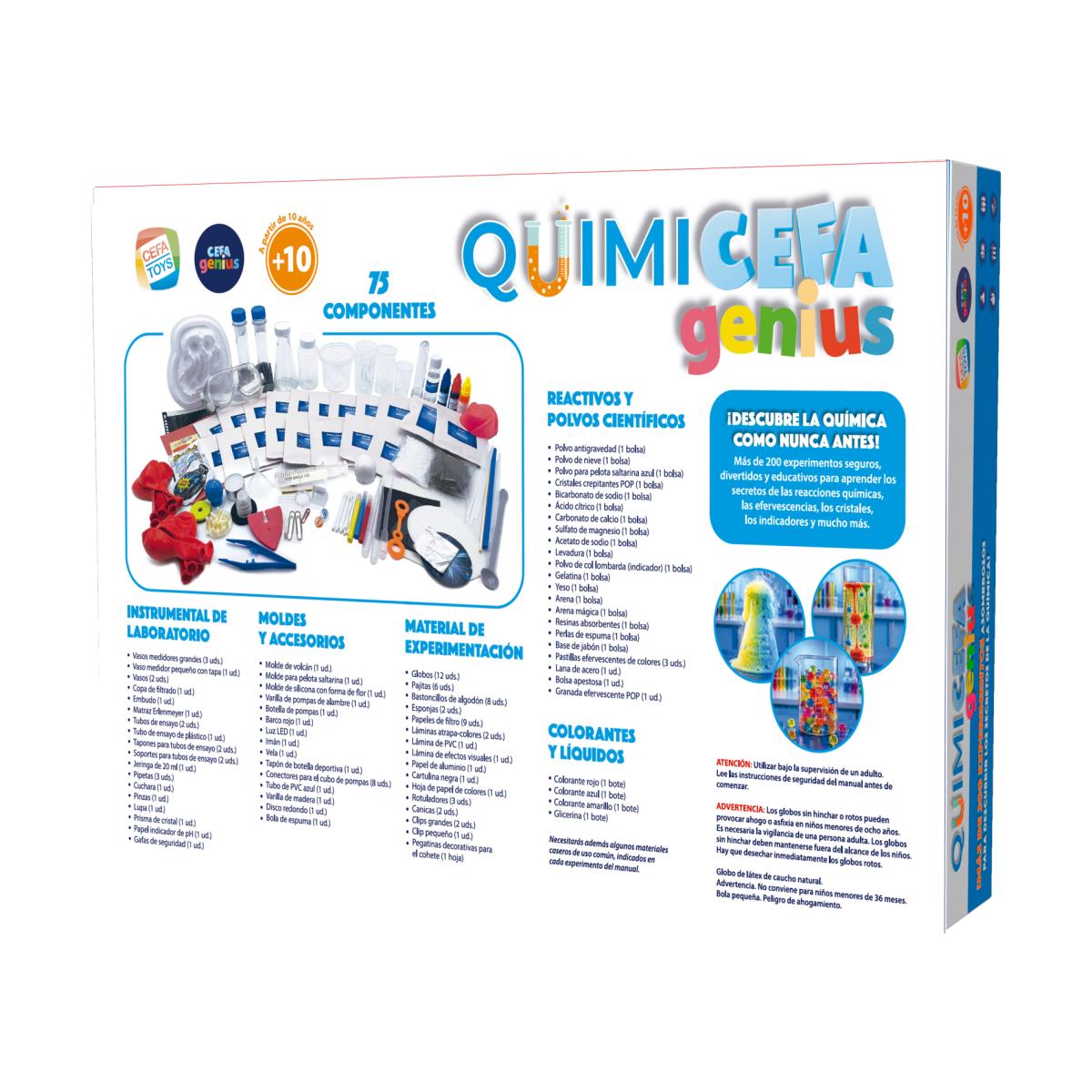 Juego educativo Quimicefa Genius 200 Cefa Toys 6