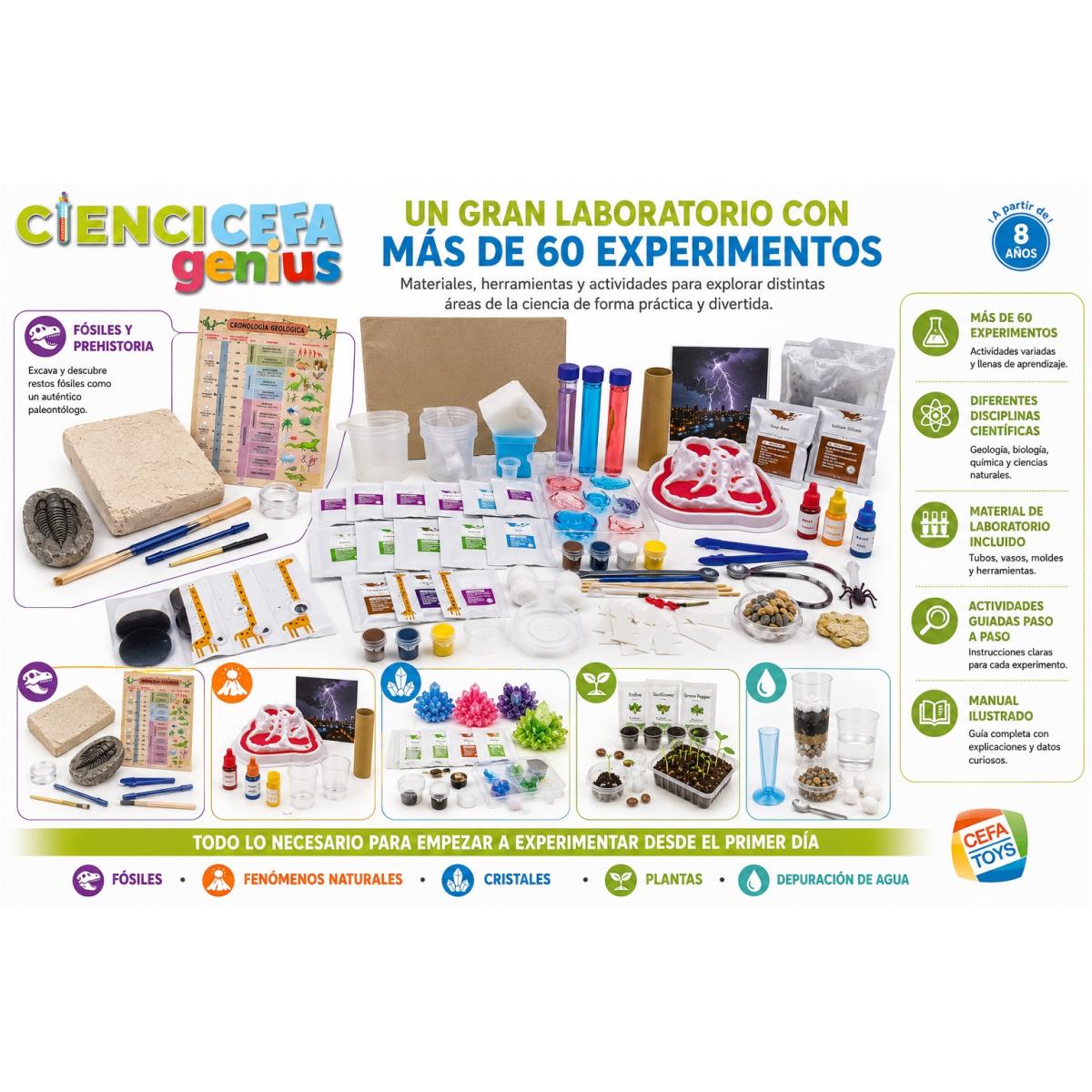 Juego educativo Ciencicefa Genius Cefa Toys 7