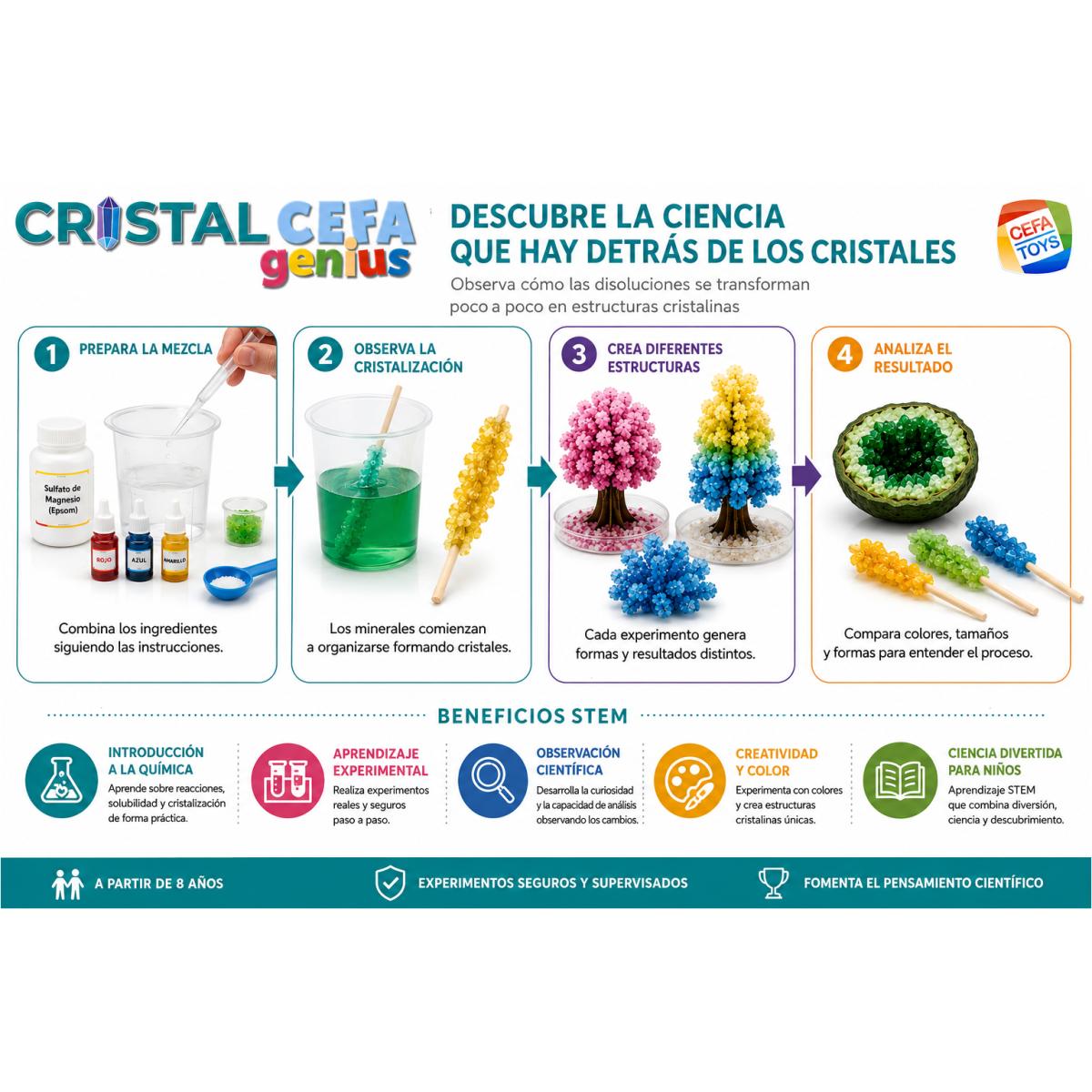 Juego educativo Cristalcefa Genius Cefa Toys 3