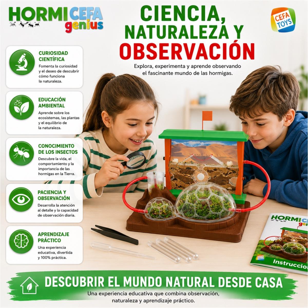 Juego educativo Hormicefa Genius Cefa Toys 8