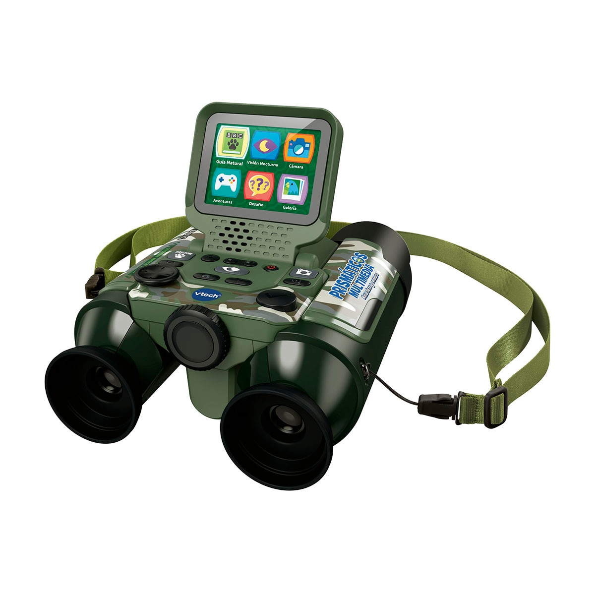 Imagen 0 de Prismáticos multimedia Naturaleza y aventura camuflaje Vtech