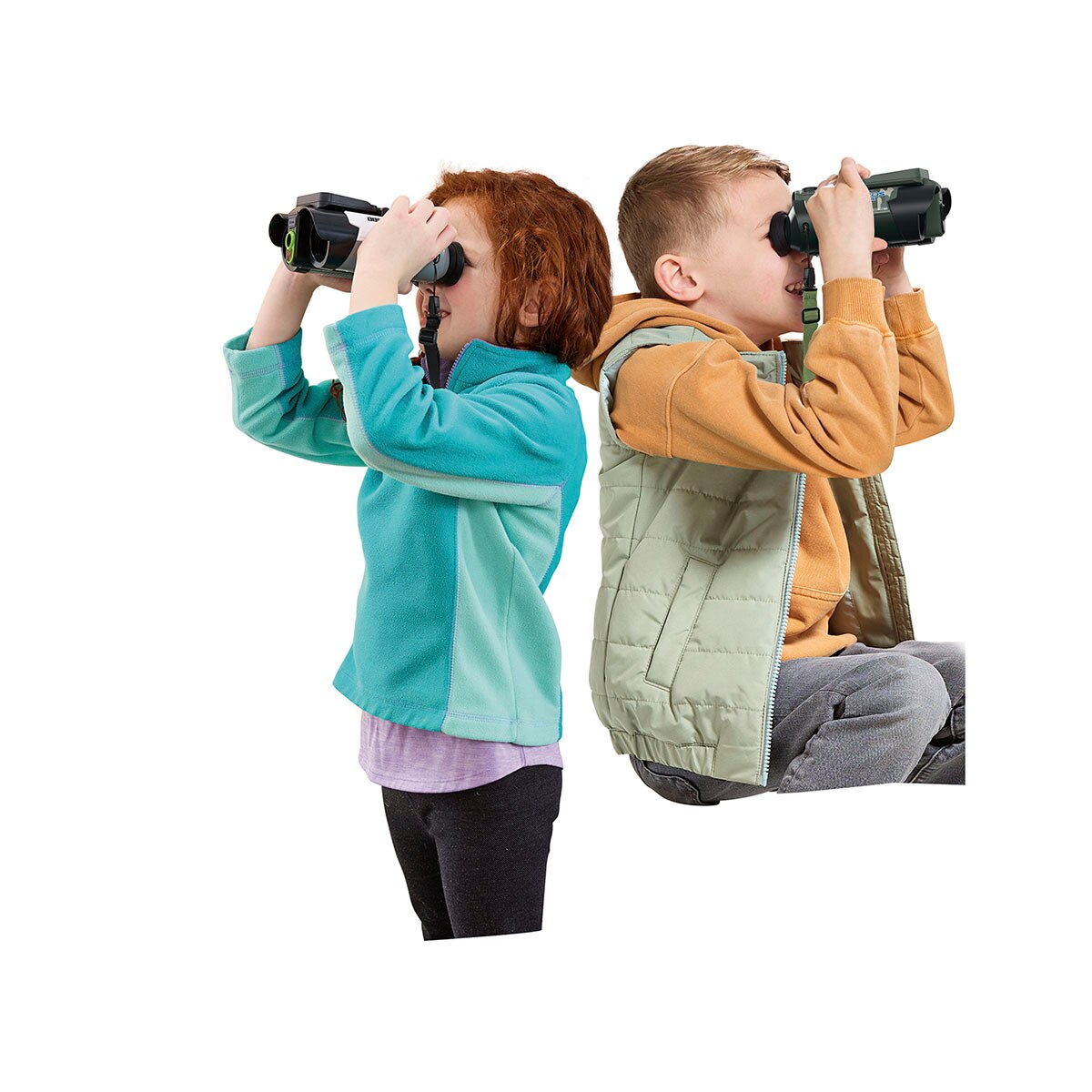 Prismáticos multimedia Naturaleza y aventura camuflaje Vtech 5