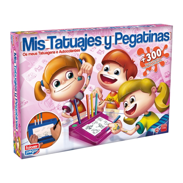 Imagen 0 de Juego mis tatuajes y pegatinas Falomir