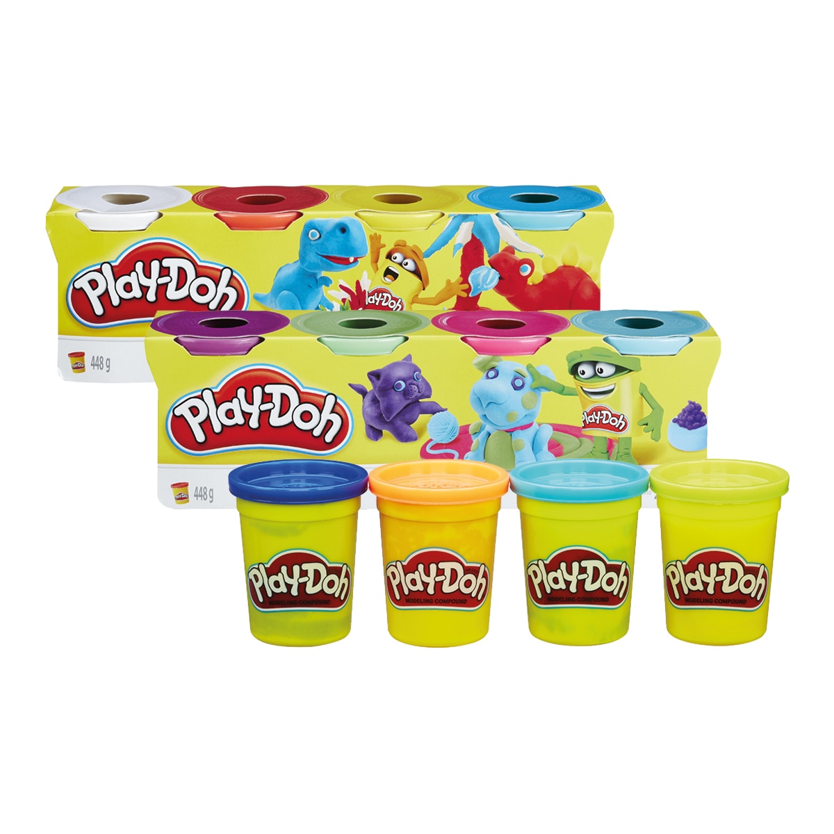 Imagen 0 de Pack 4 Botes Play-Doh