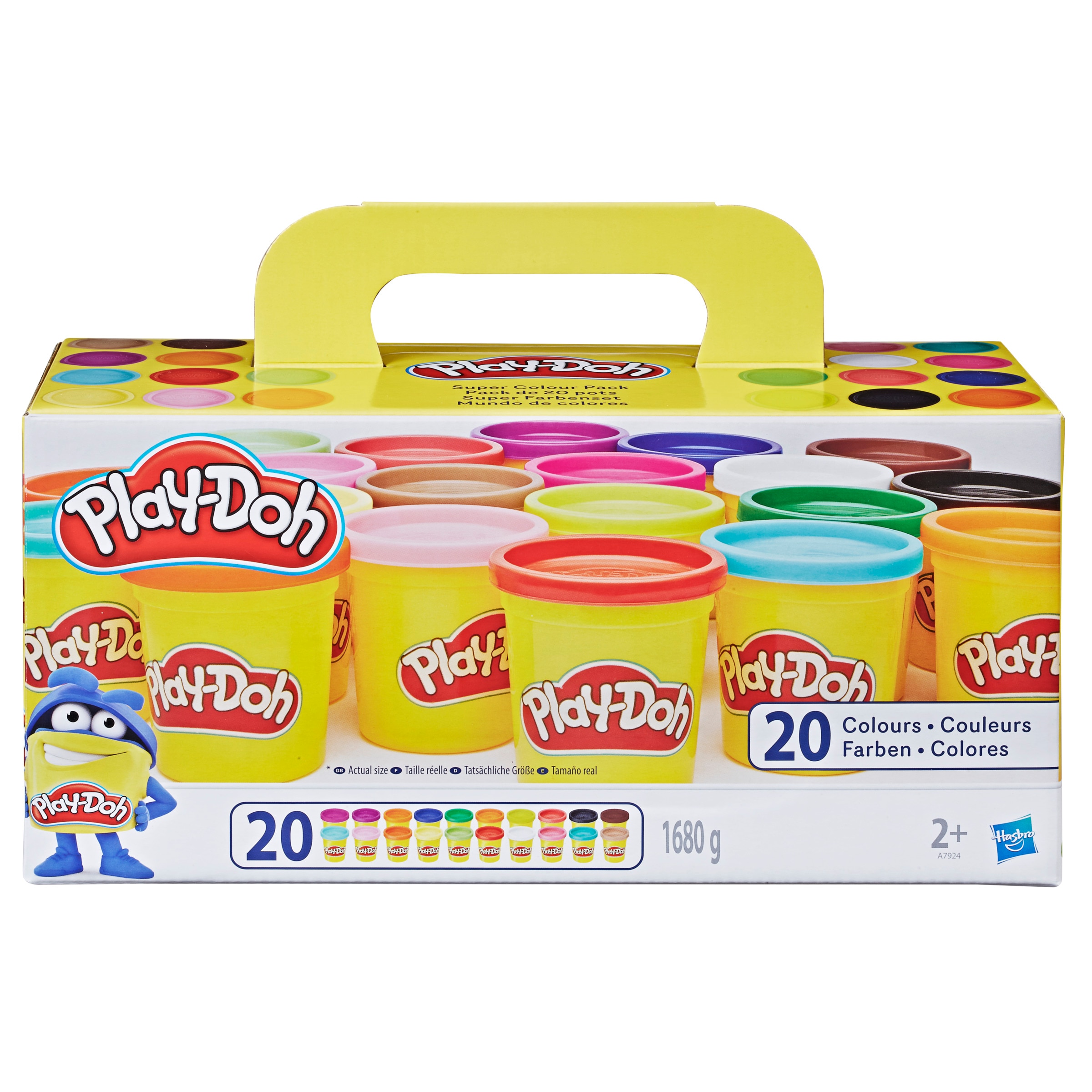 Pack 20 botes de colores Play-Doh 1