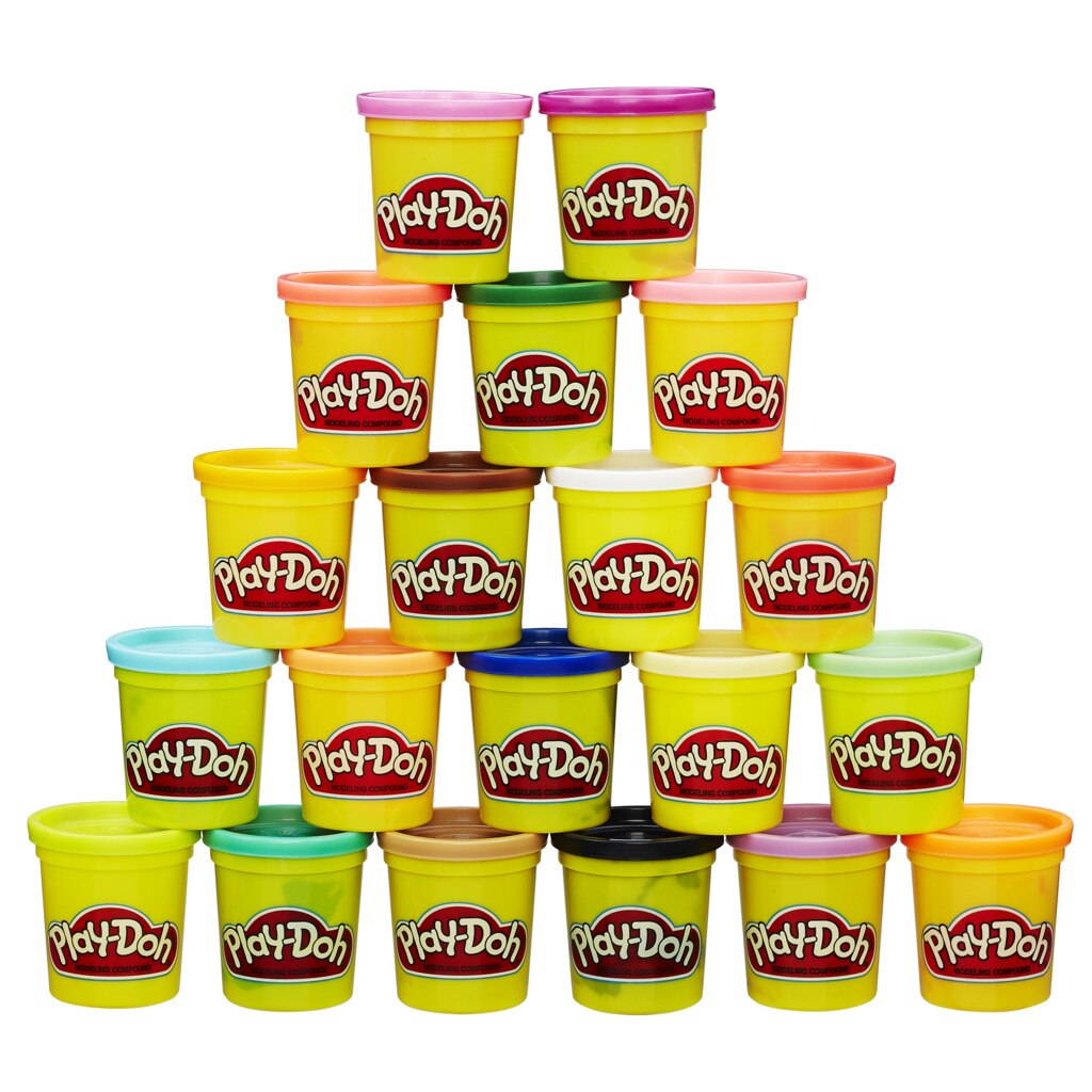 Pack 20 botes de colores Play-Doh 4