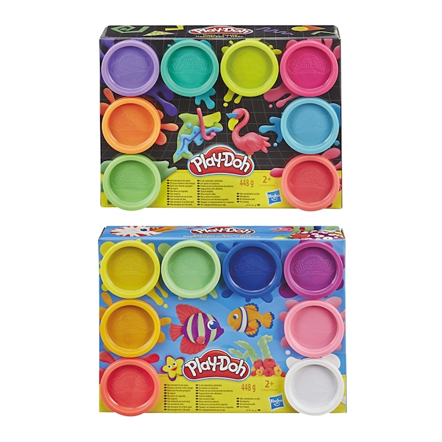 Pack 8 botes Play-doh