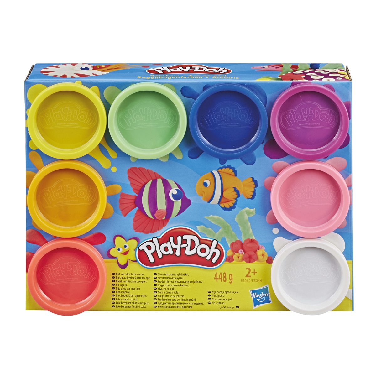 Pack 8 botes Play-doh 3