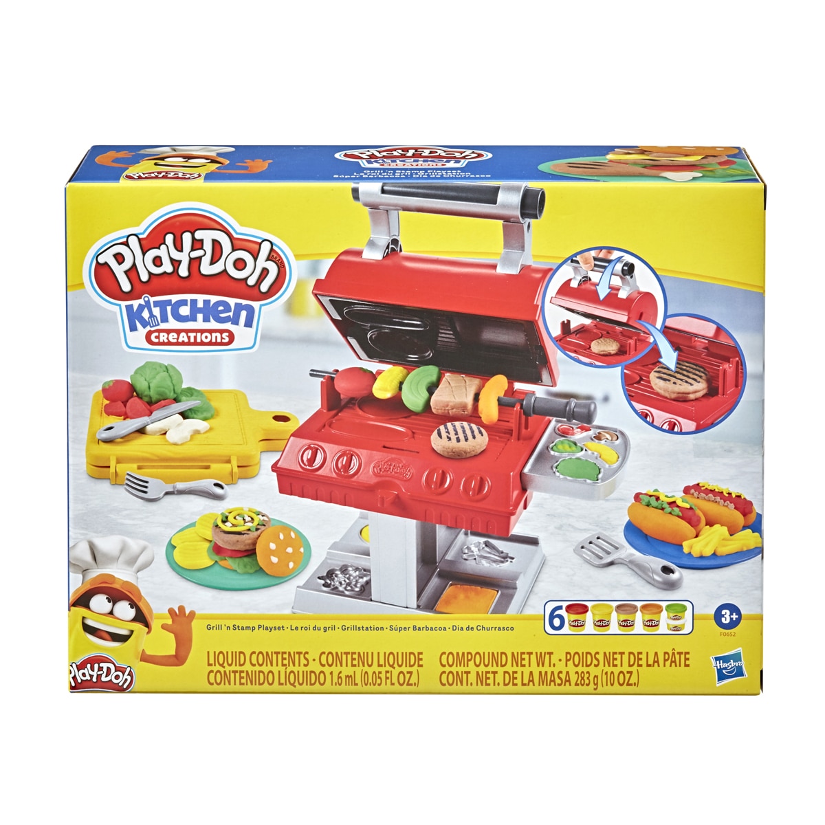 Play-Doh Grill N Stamp Playset Hasbro 1