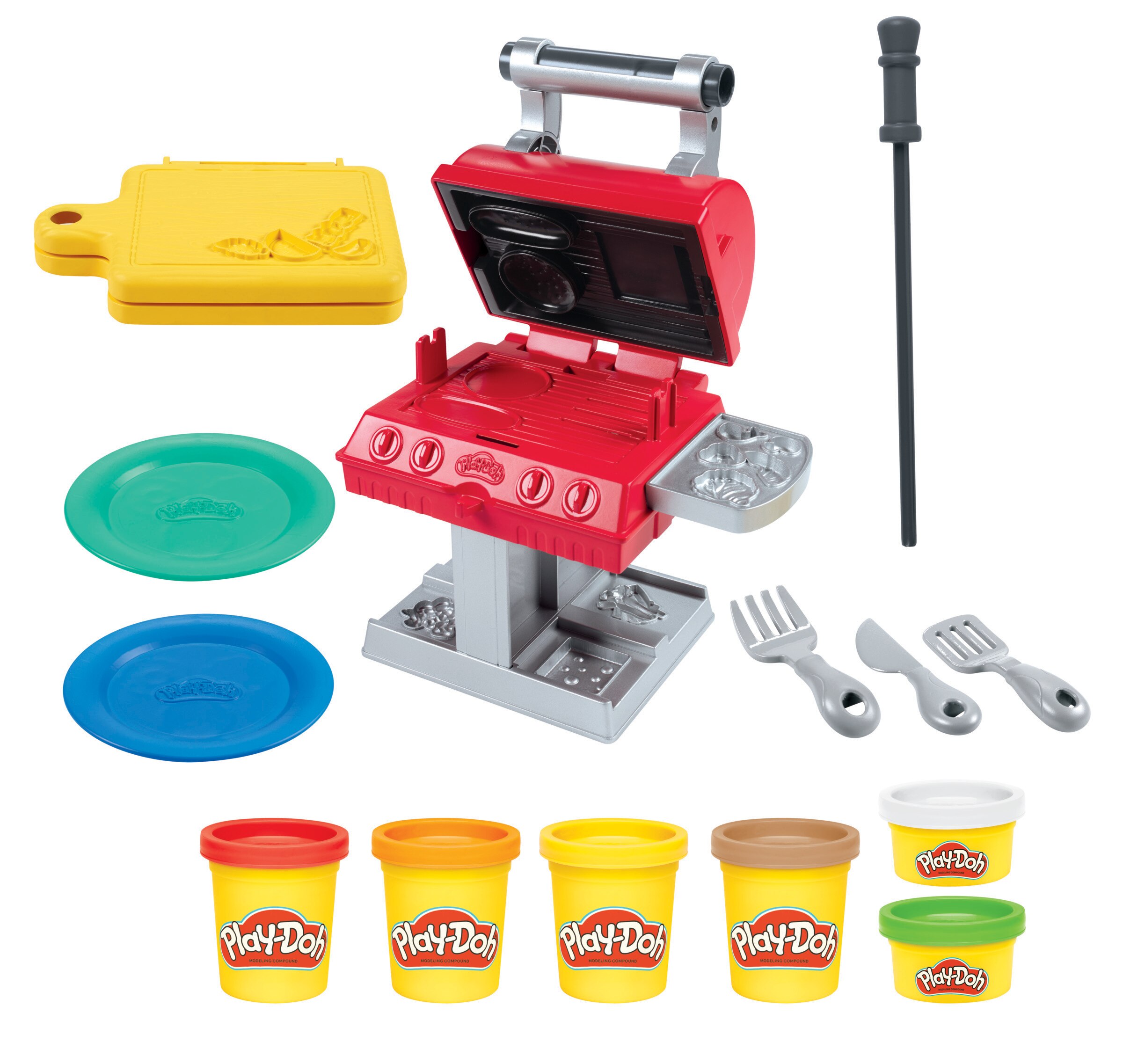 Play-Doh Grill N Stamp Playset Hasbro 4