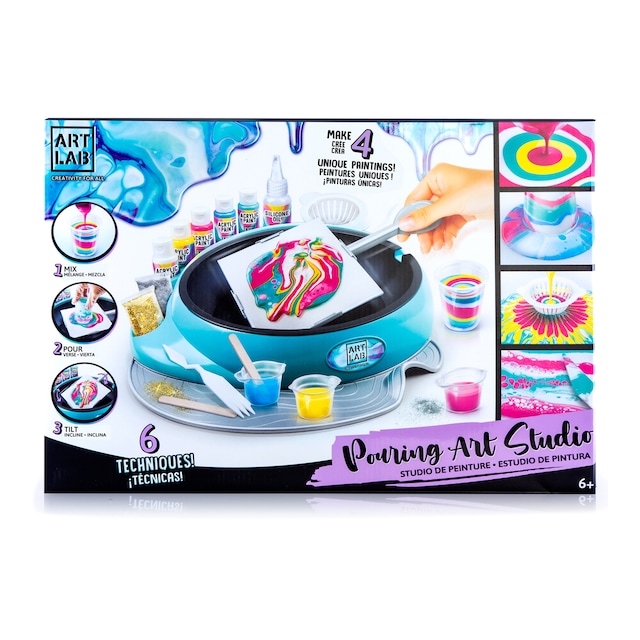 Estudio de pintura Crea tu propia pintura Pouring art studio ART LAB