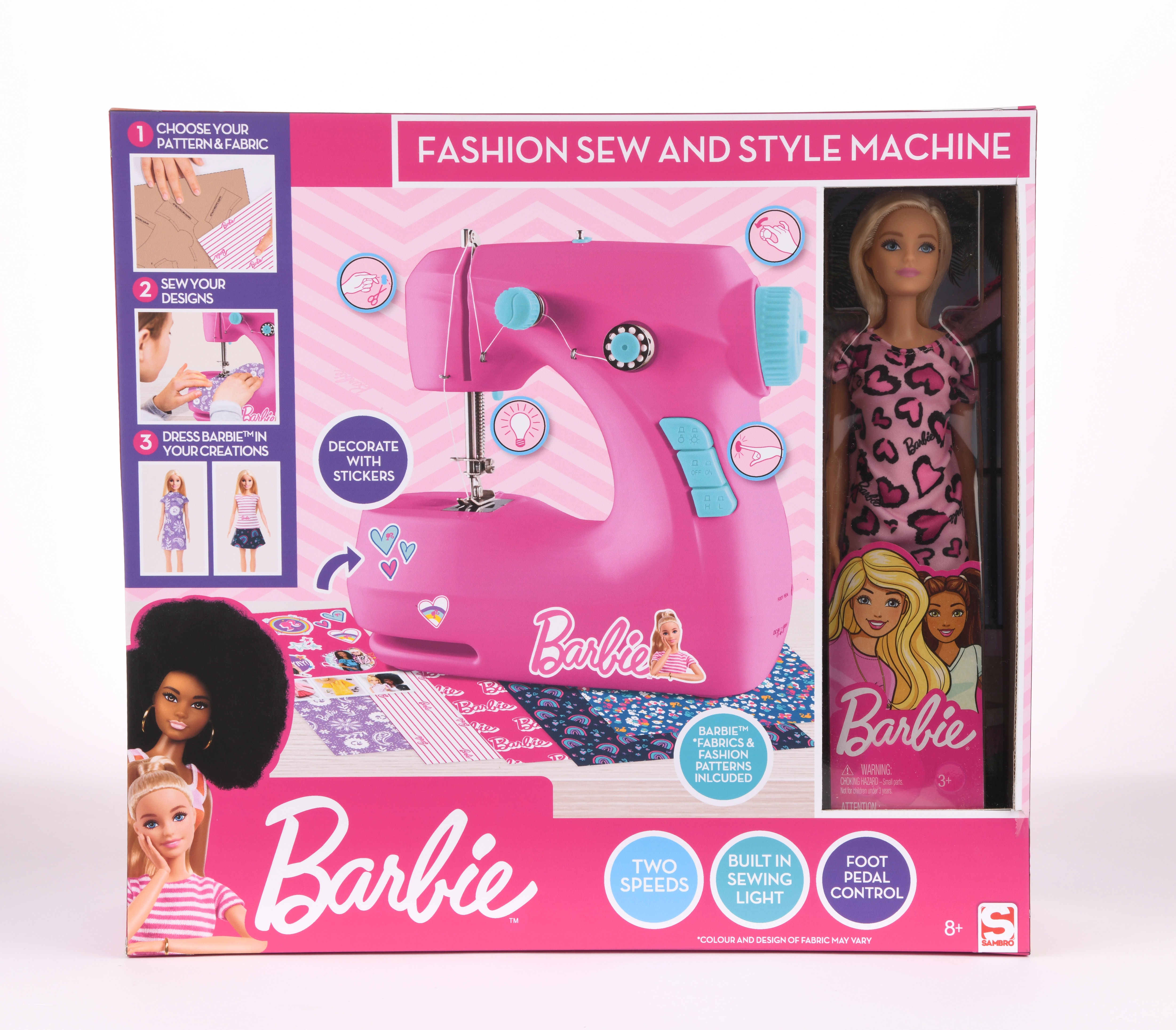 Maquina de coser Barbie 2