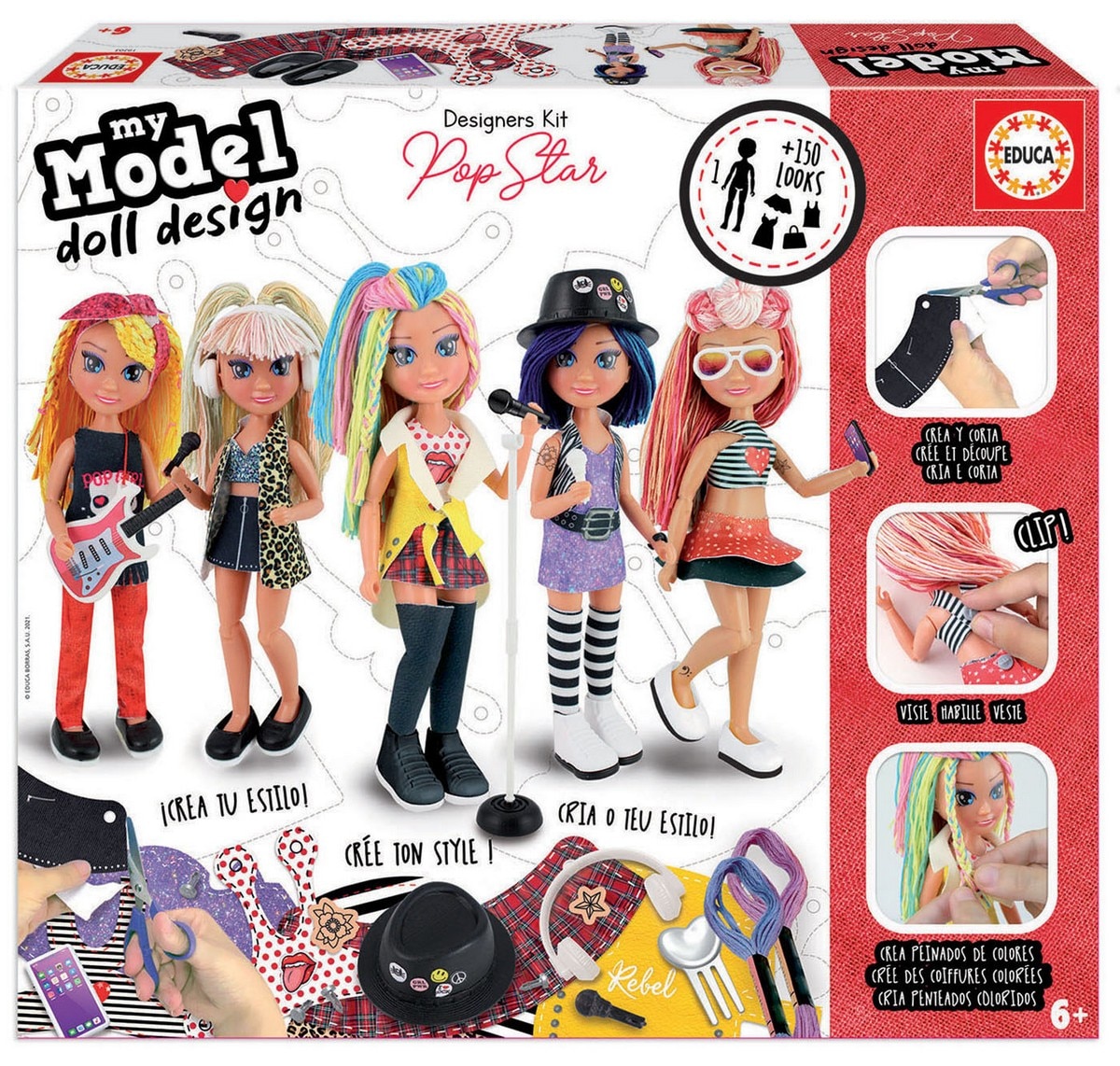 My model doll design Pop Star 1