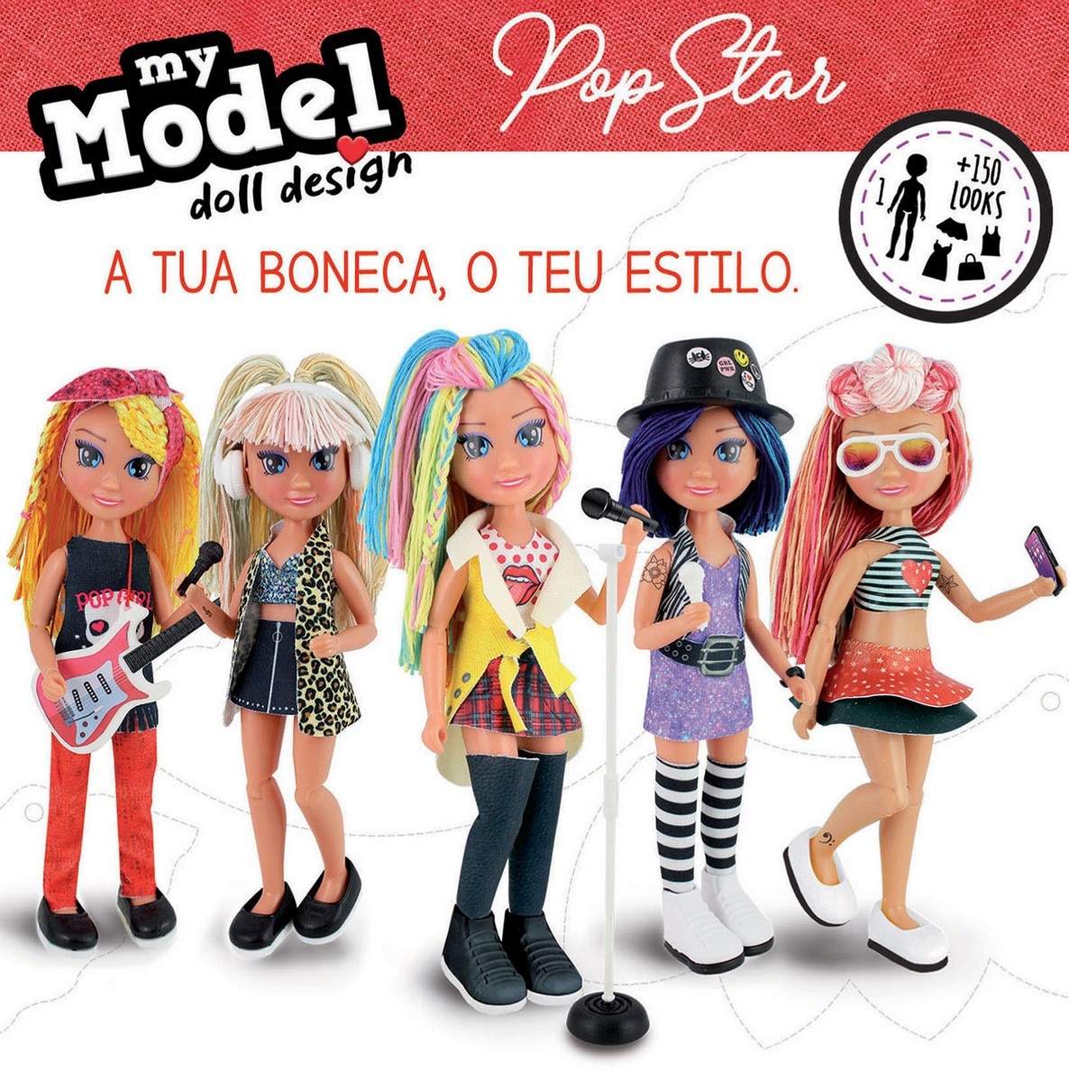 My model doll design Pop Star 4