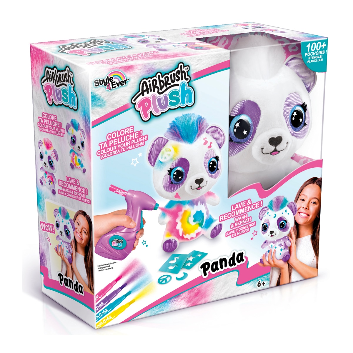 Colorea tu panda 2