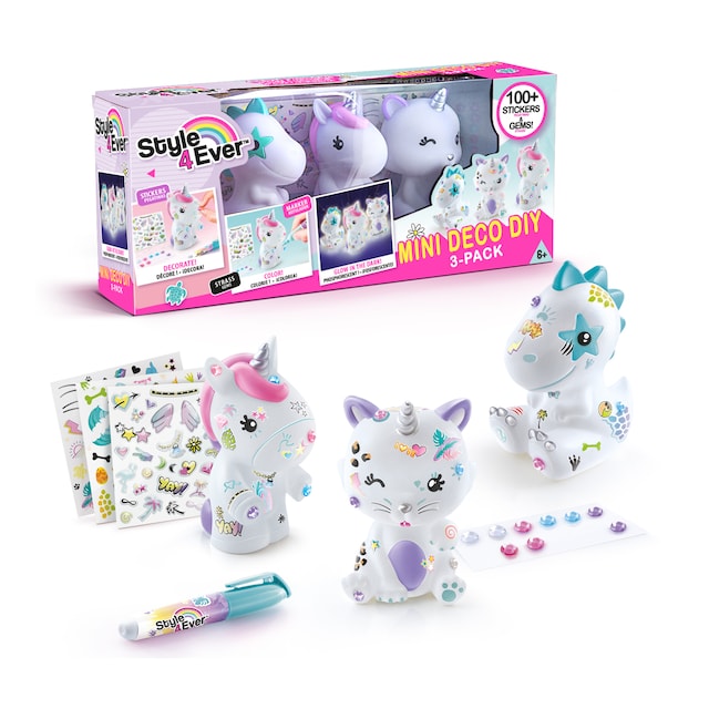 Pack de 3 mini deco diy