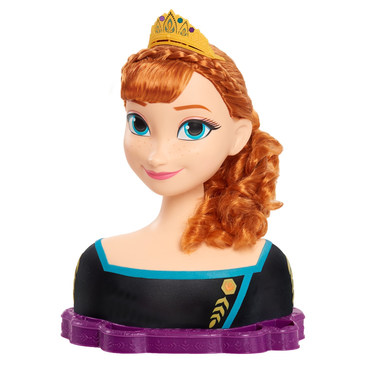 Imagen 0 de Busto para peinar Deluxe Anna Disney Frozen 2