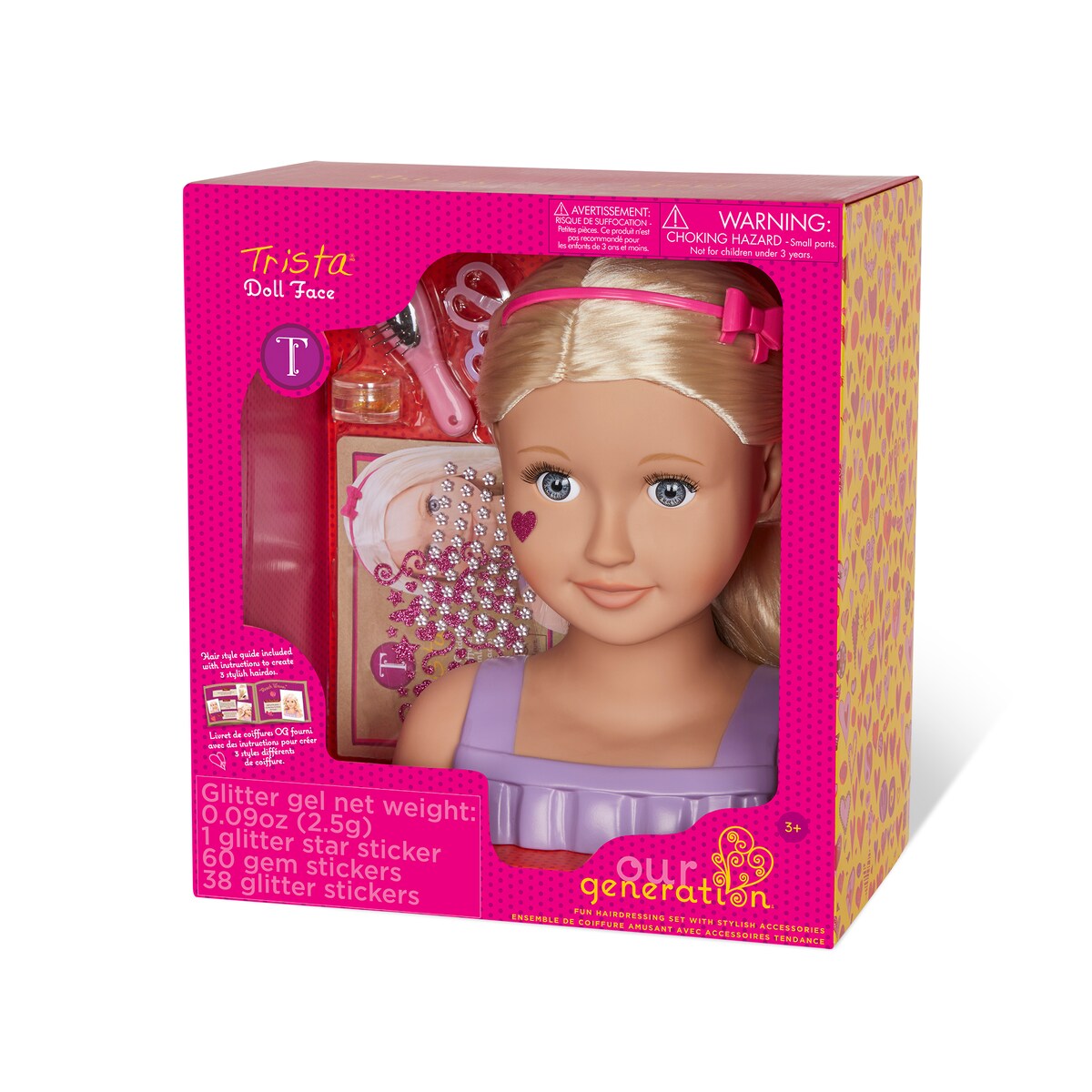 Cabeza muñeca, Trista Our Generation 2