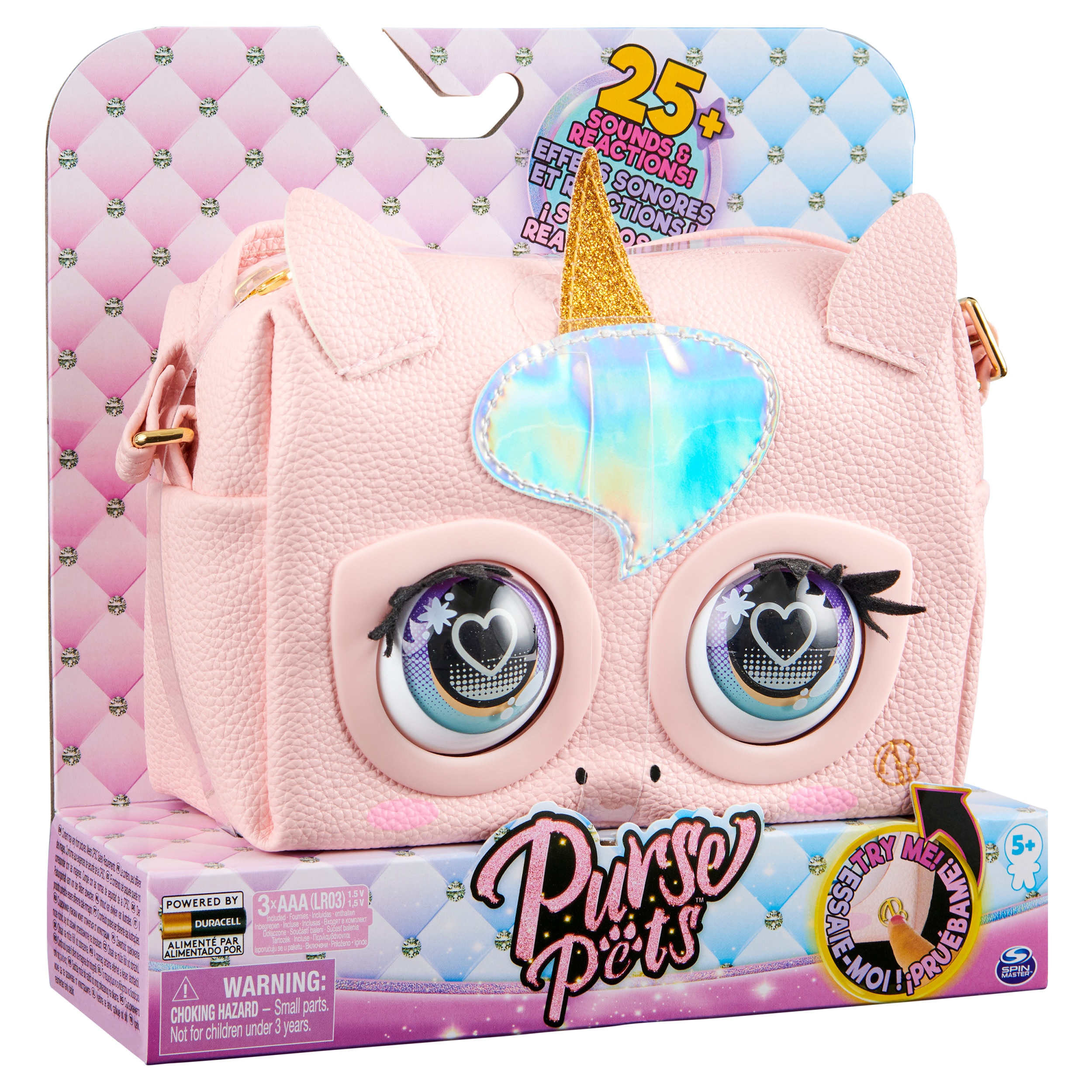 Purse Pets Bolsa interactiva para niñas My Melody Purse Pets Bolsa interactiva para niñas My Melody