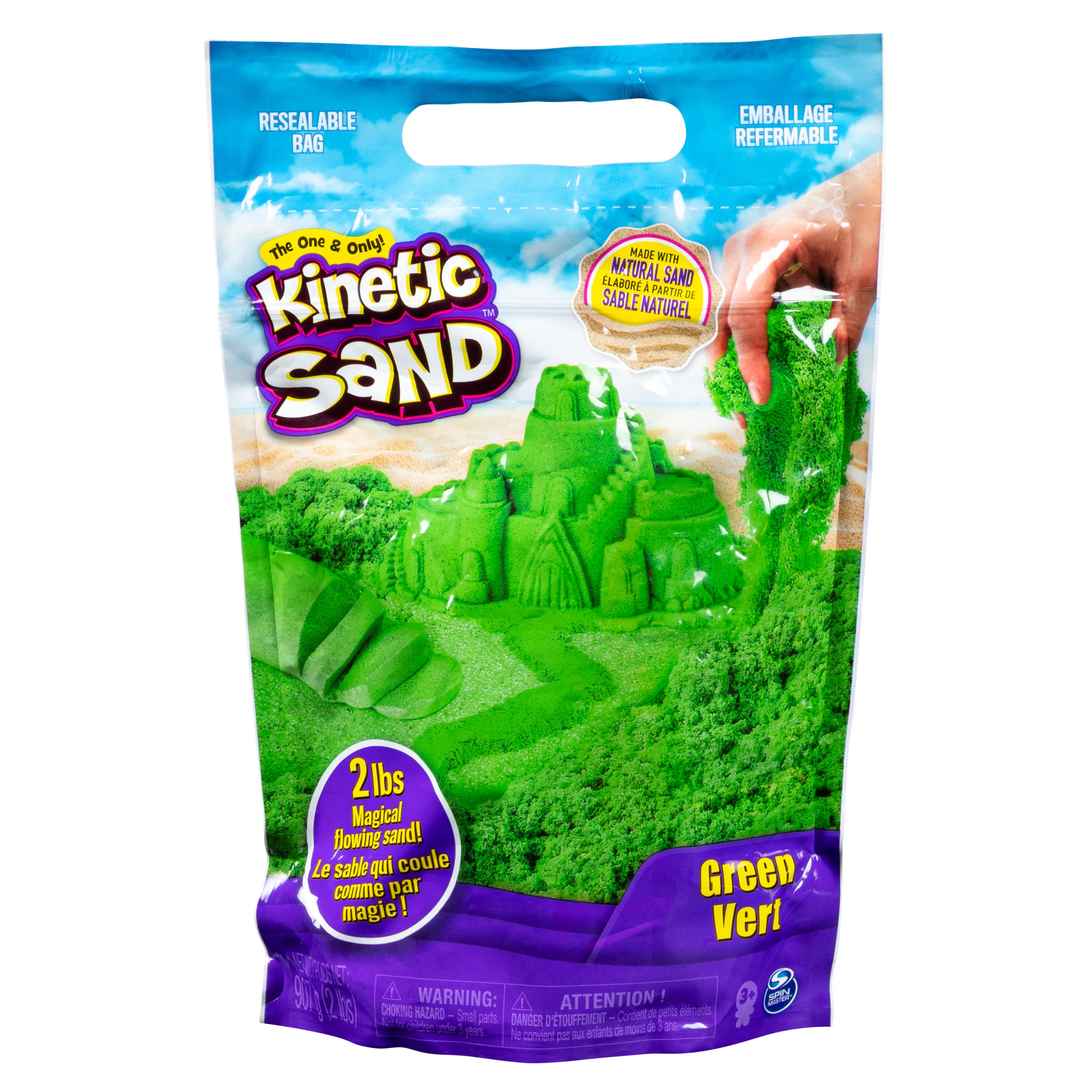 Bolsa Arena Verde Kinetic Sand 1