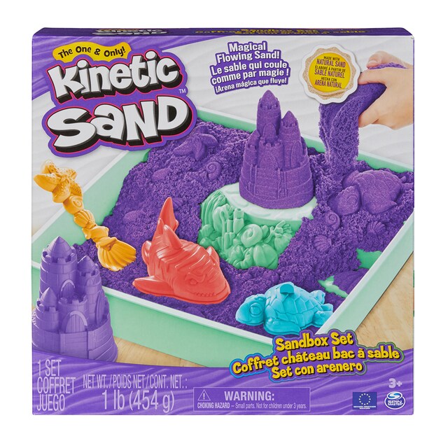 Imagen 0 de Set Sand Sandbox  Morado Kinetic Sand