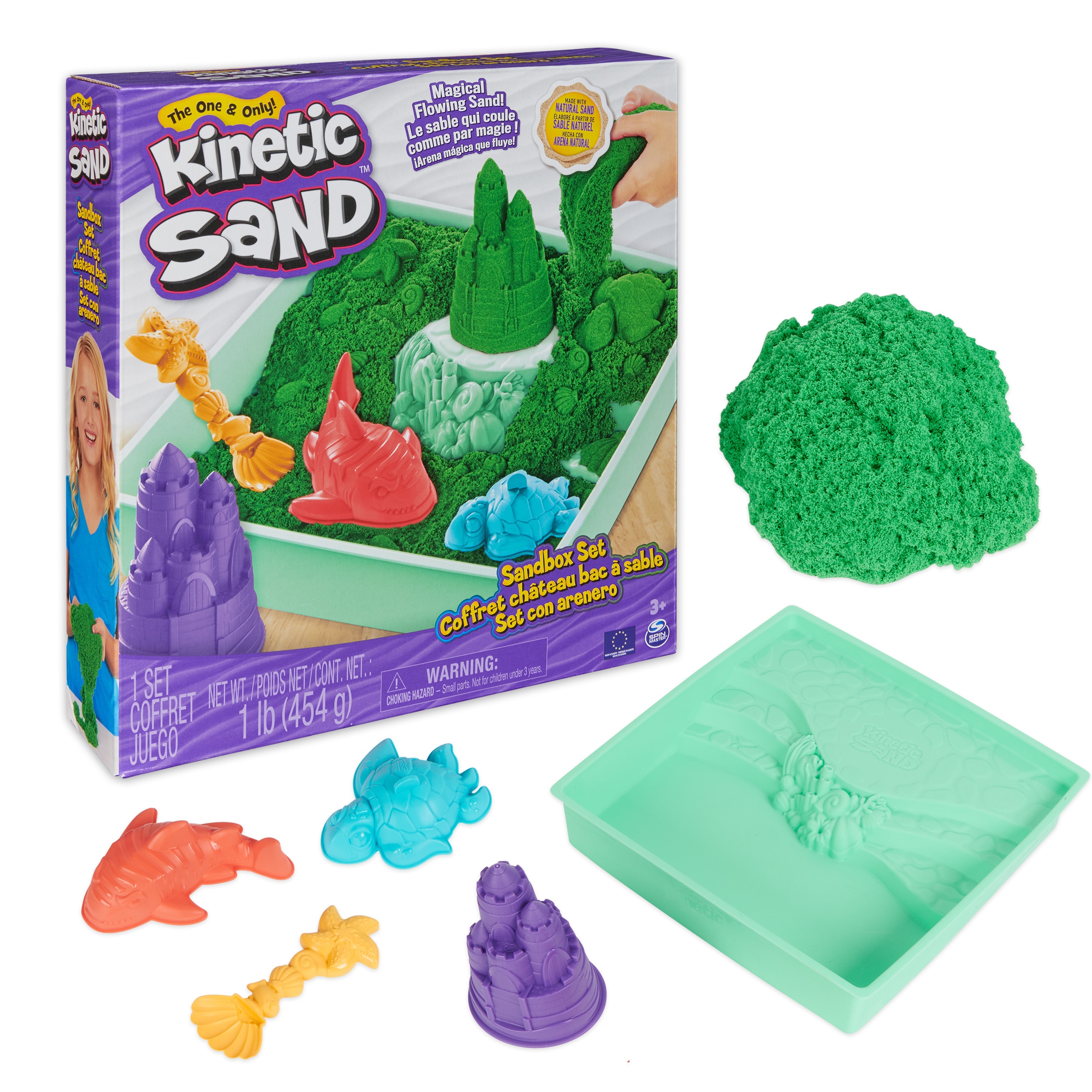 Sandbox Verde Kinetic Sand 4