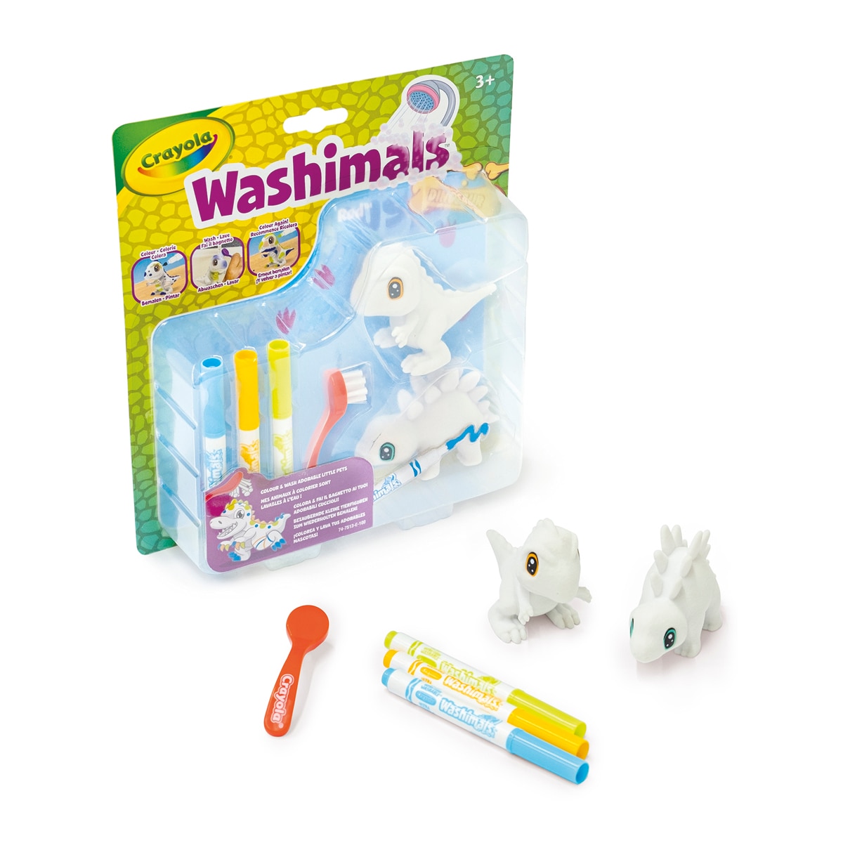 Washimals Dinos Mini Set 2 Dinocachorros 1