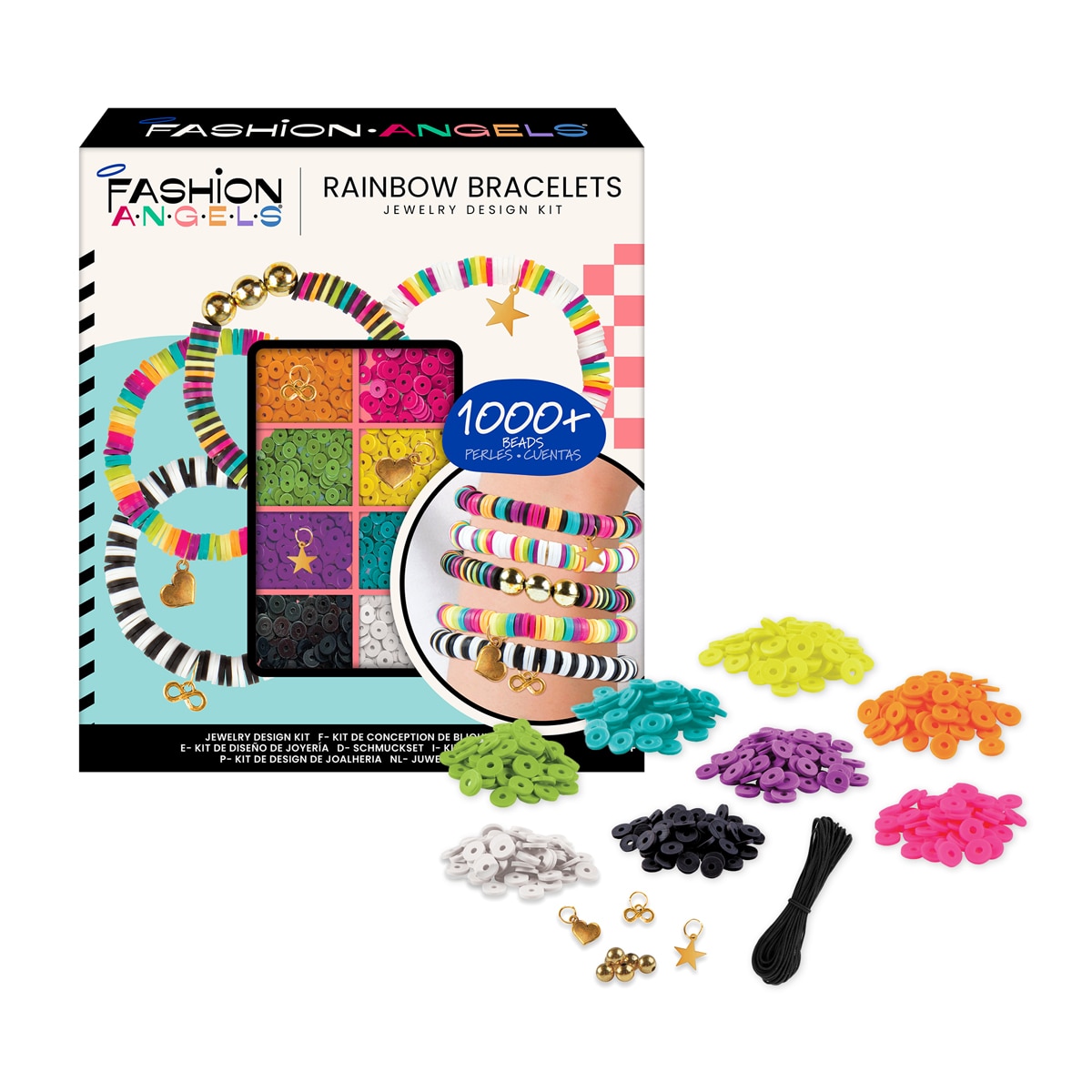 Creations Set Crea Pulseras Arco Iris 1