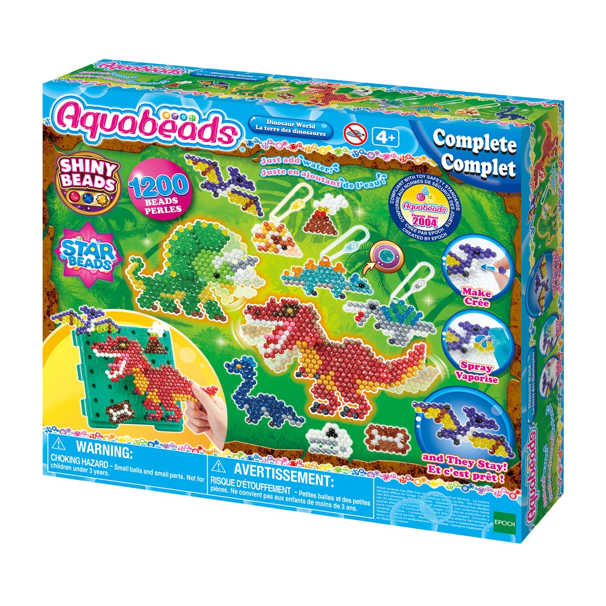 Imagem 0 de Mundo de Dinossauros Aquabeads