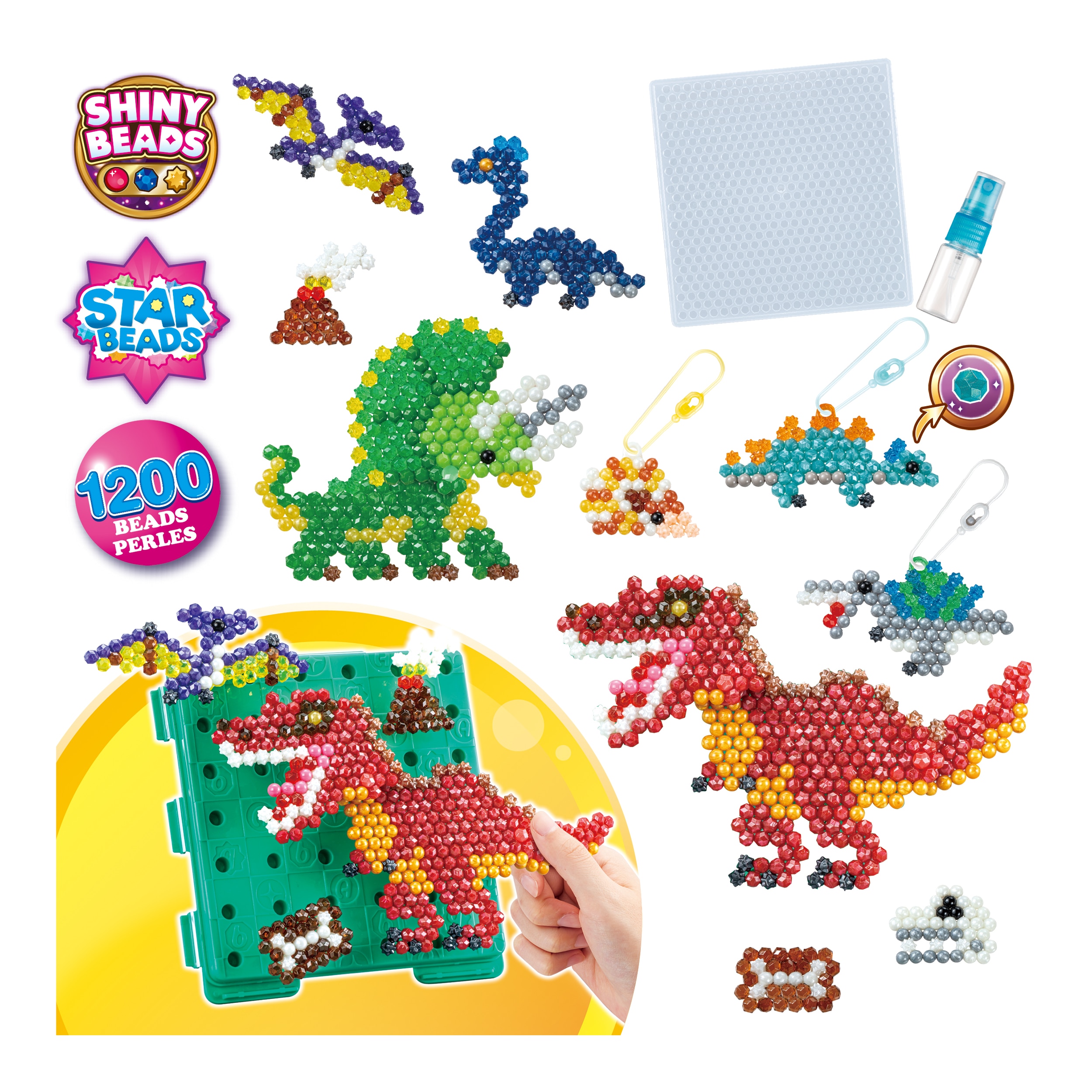 Mundo de Dinosaurios Aquabeads 2