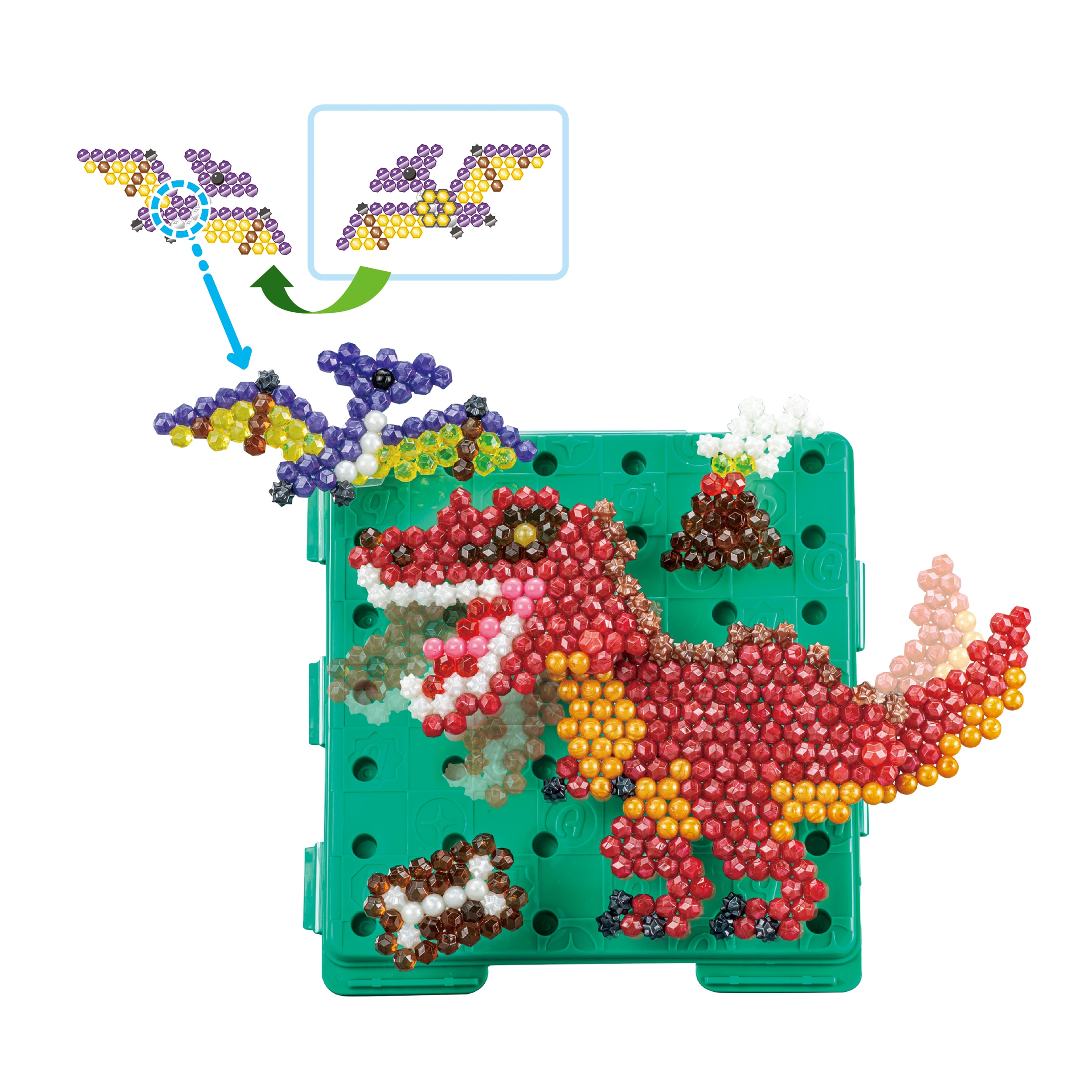 Mundo de Dinosaurios Aquabeads 6