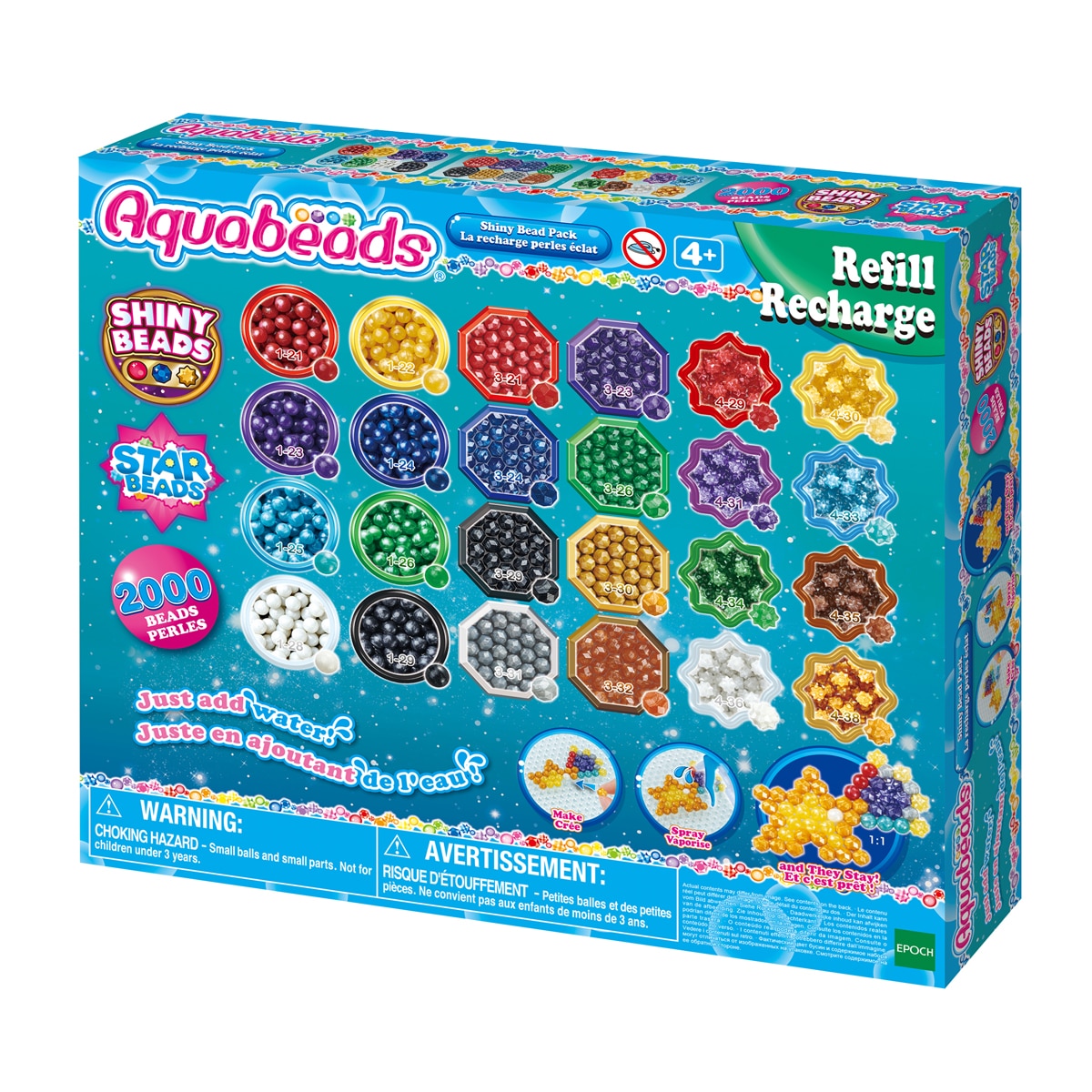 Imagem 0 de Pack de Abalorios Brillantes Aquabeads