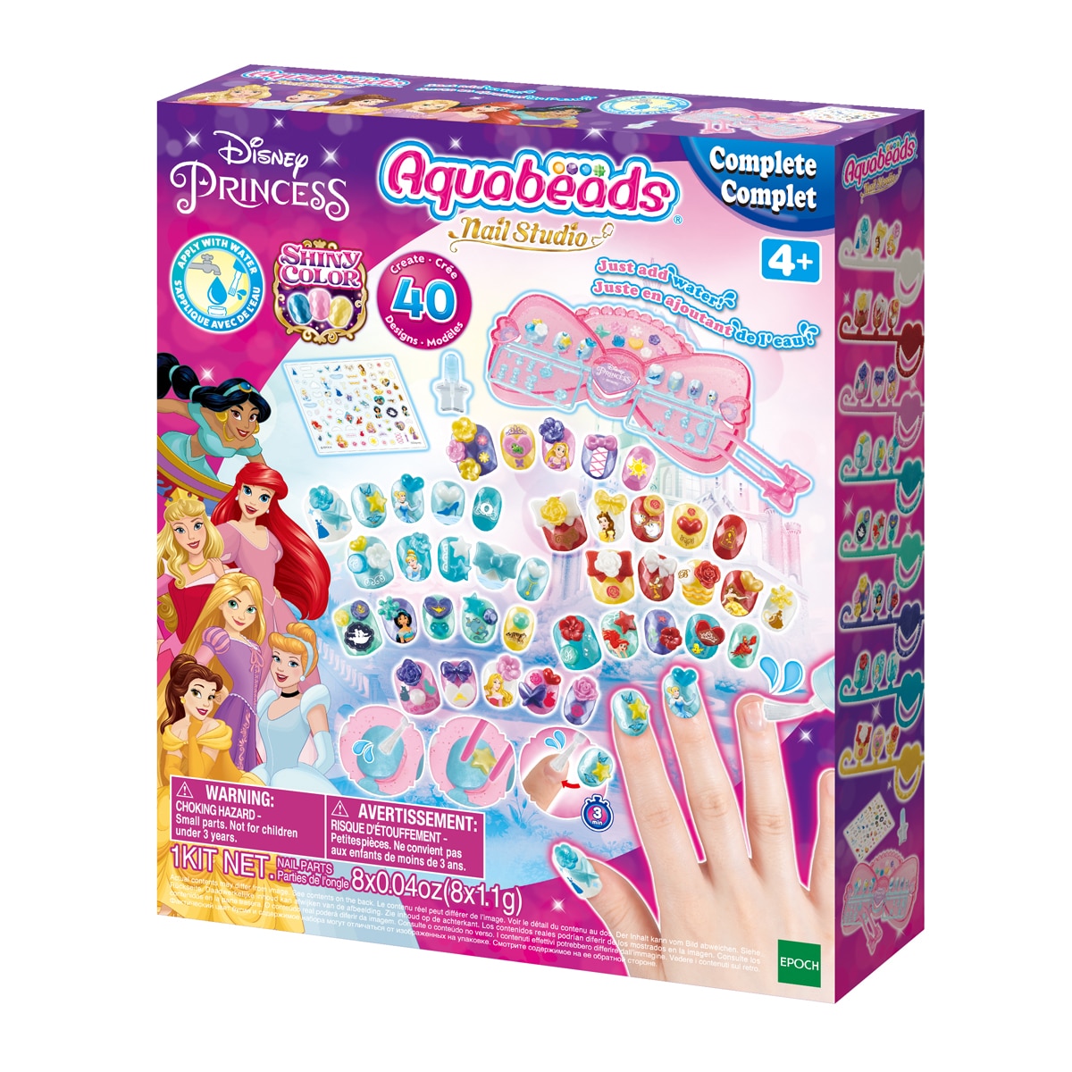 Imagen 0 de Aquabeads Estudio de Uñas Princesas Disney