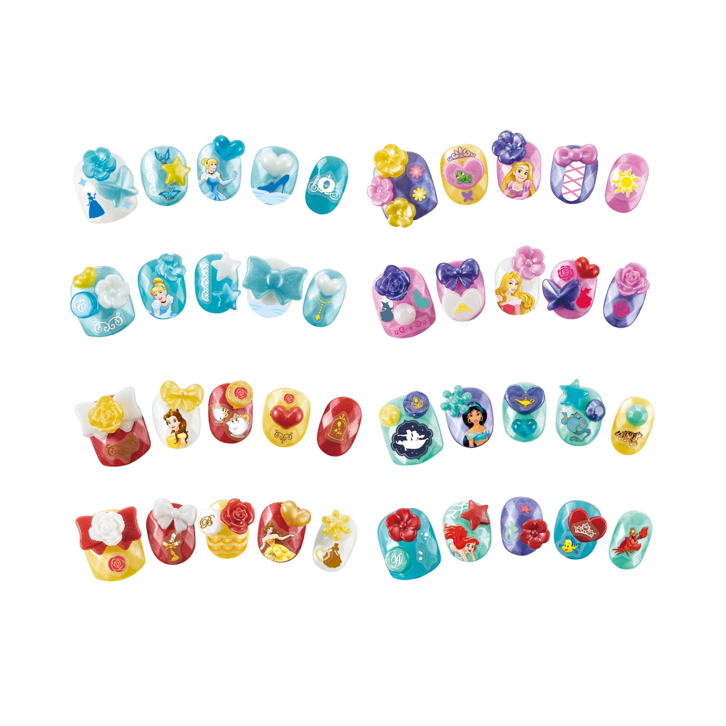 Aquabeads Estudio de Uñas Princesas Disney 3
