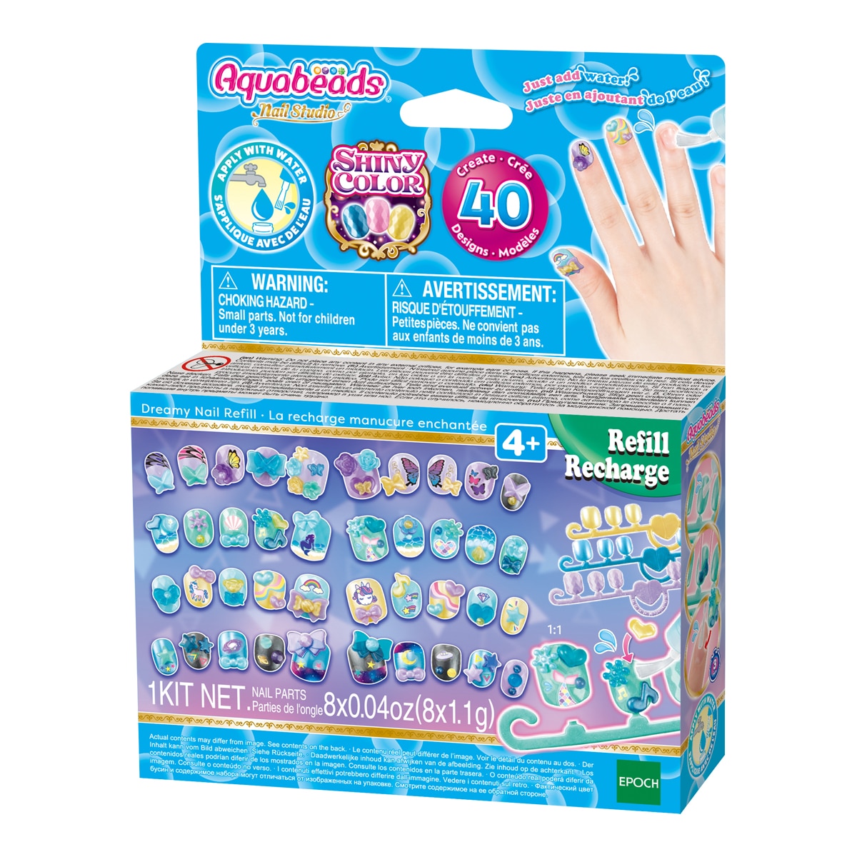 Set de recambio Uñas de ensueño de Aquabeads 1