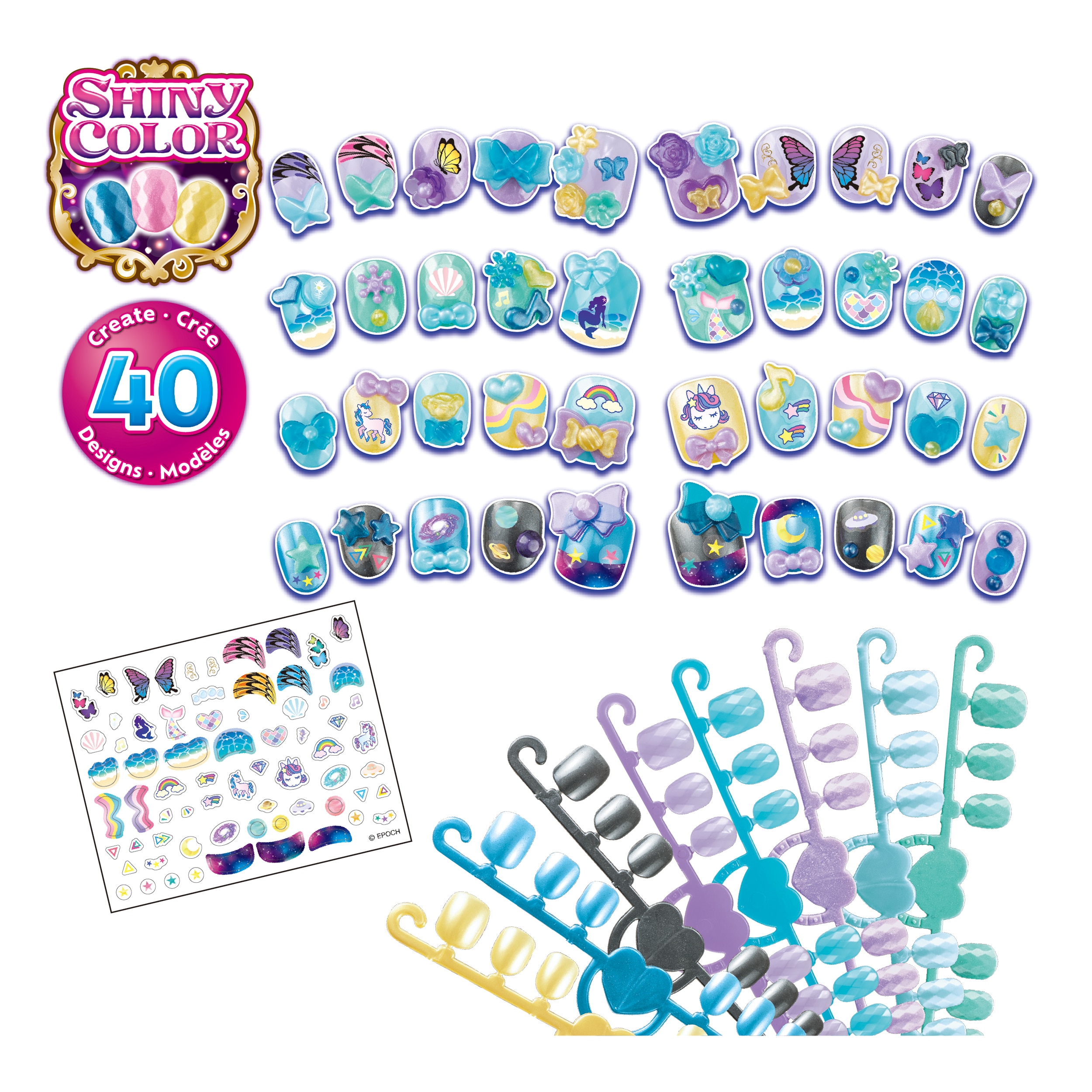 Set de recambio Uñas de ensueño de Aquabeads 2