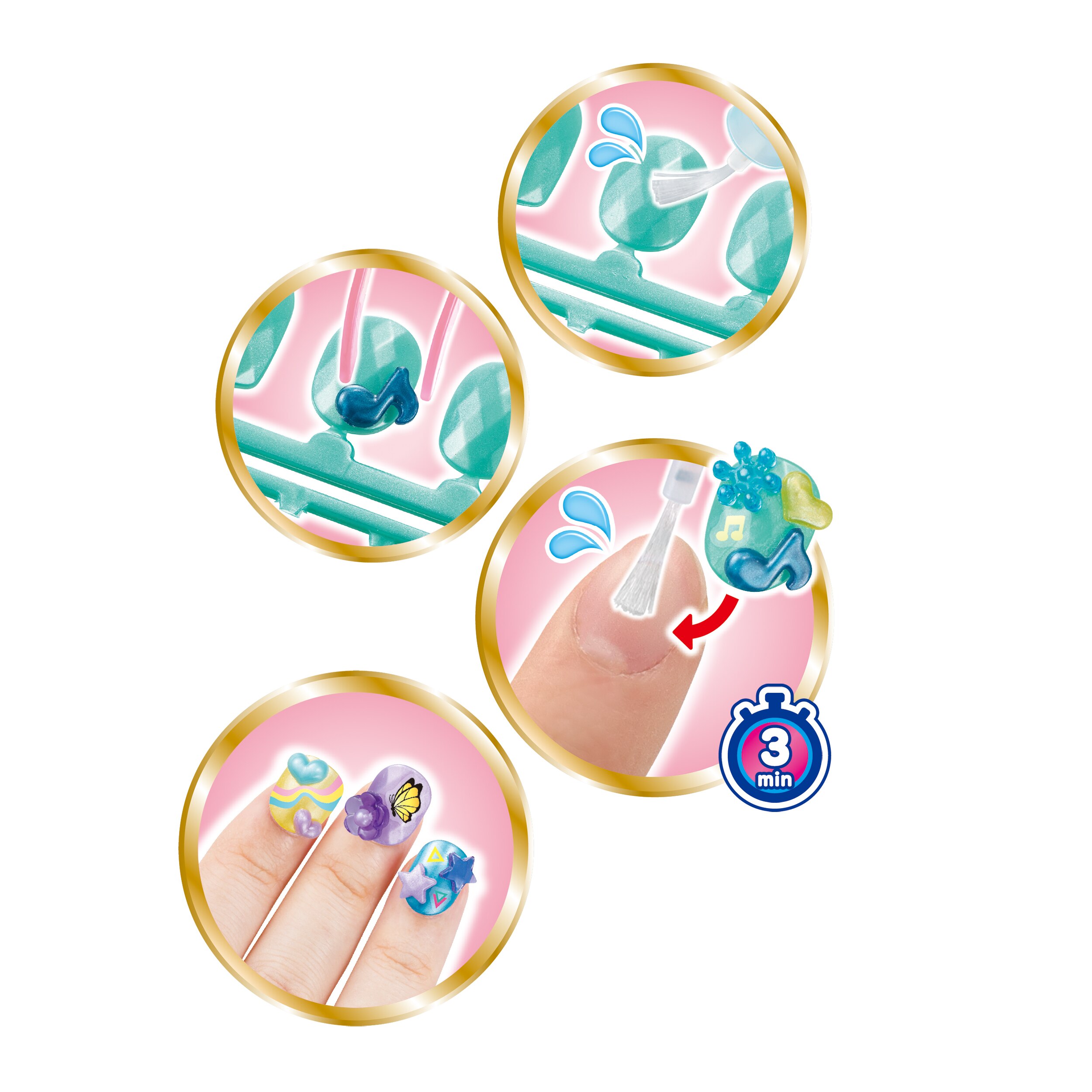 Set de recambio Uñas de ensueño de Aquabeads 4