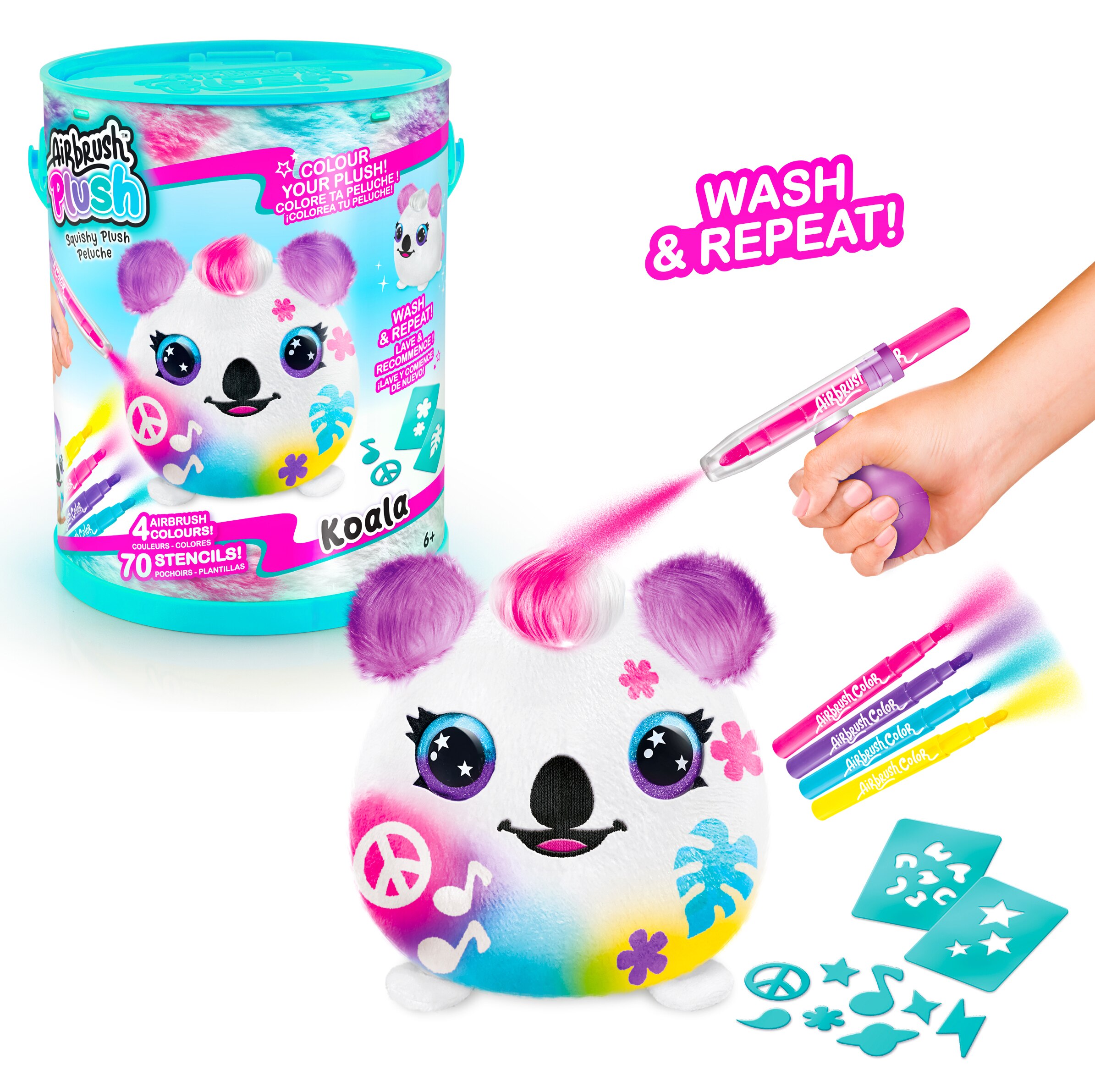 Juego Colorea tu mascota Bucket 2