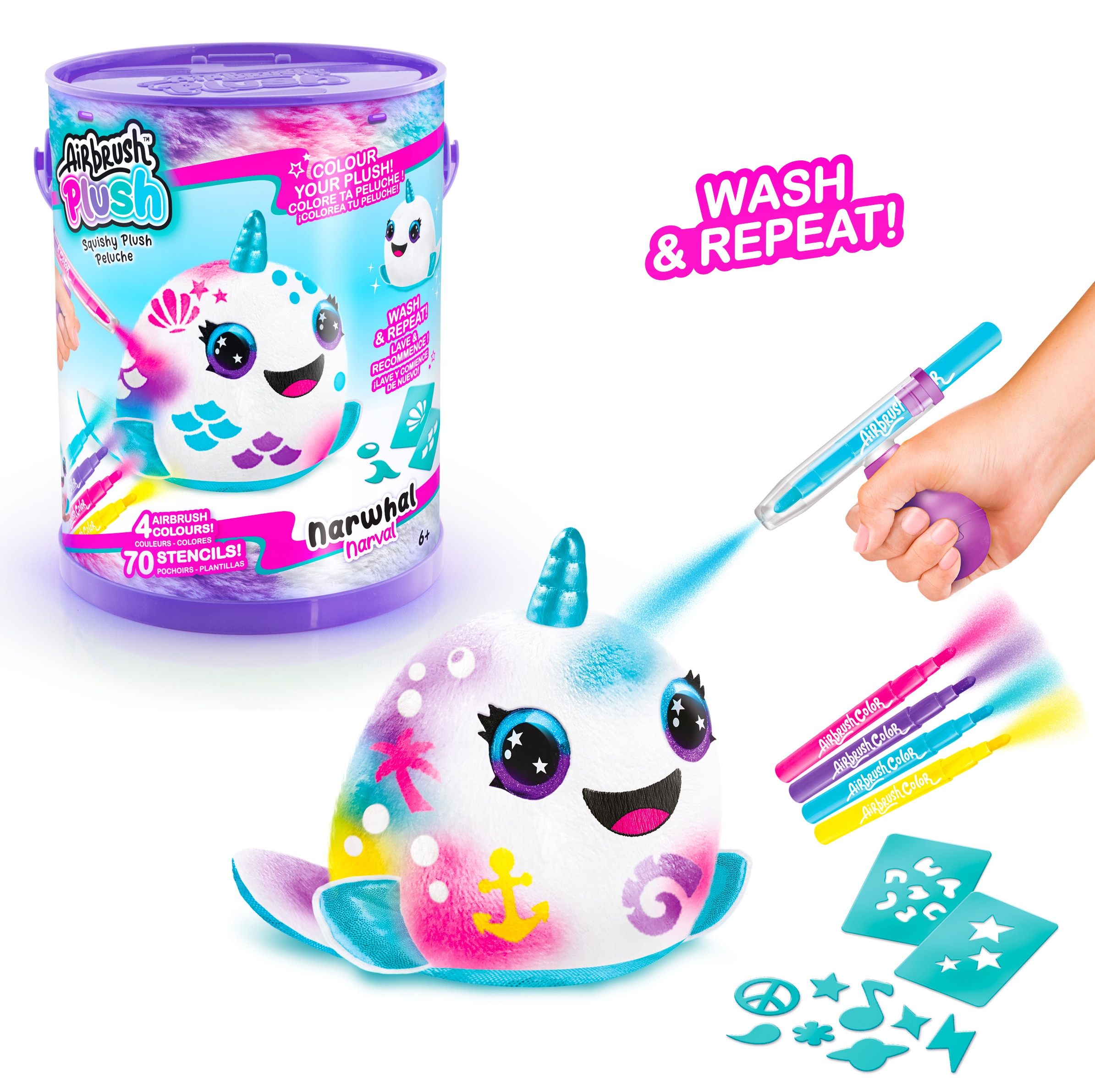 Juego Colorea tu mascota Bucket 3